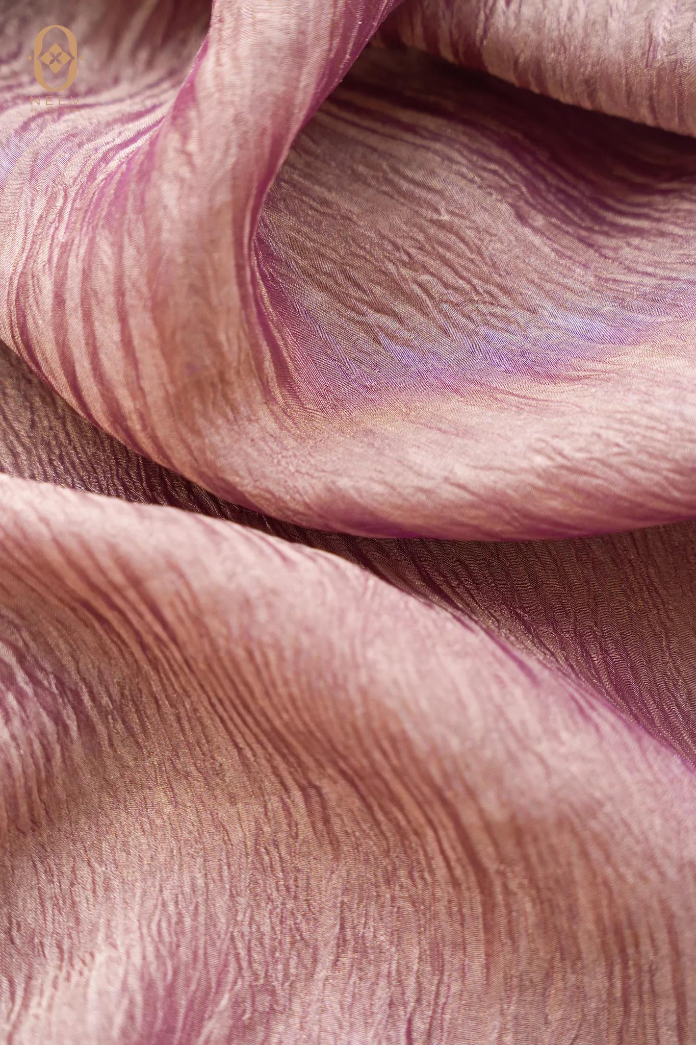 Crushed Tissue Silk Fabric