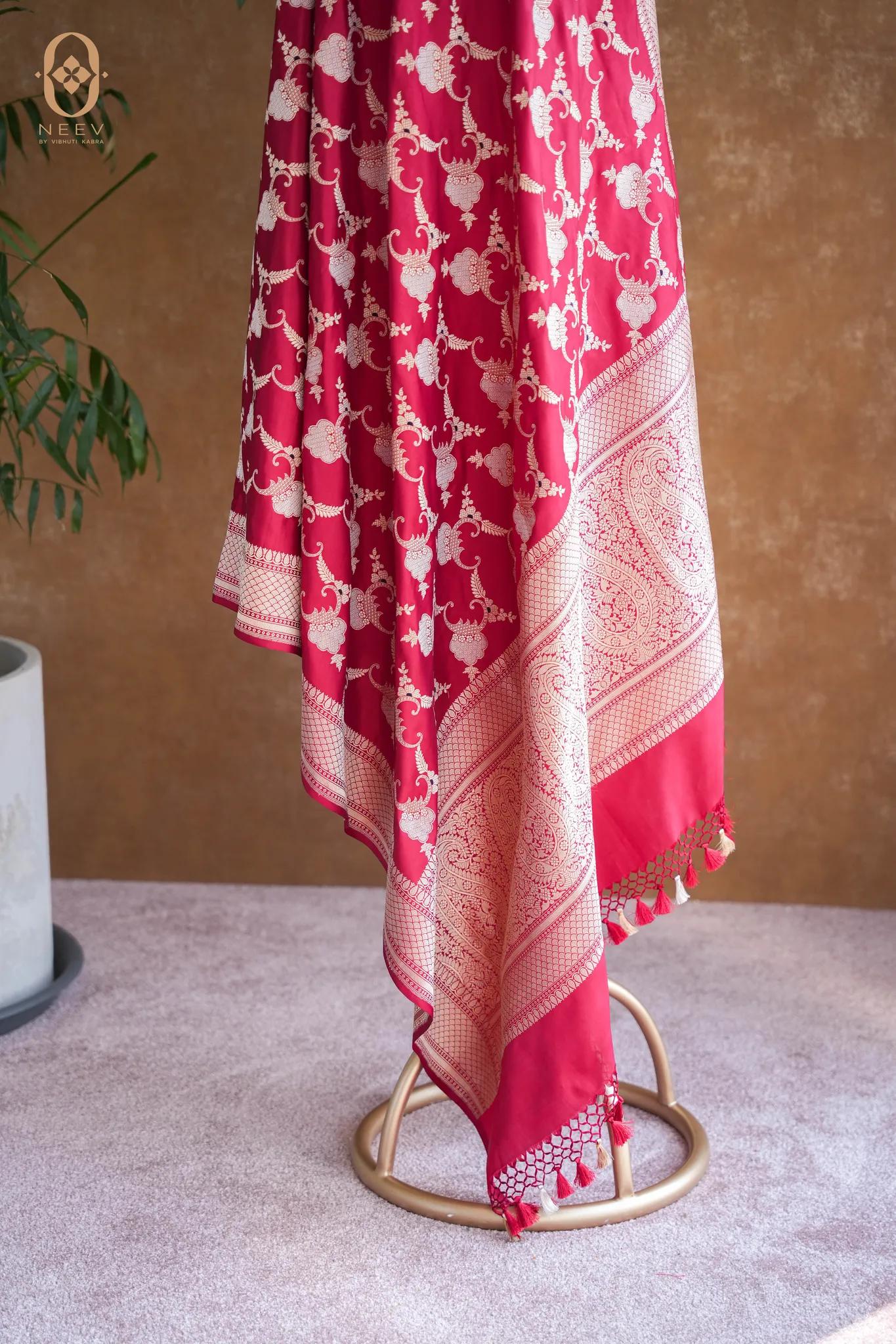 Premium Katan Silk Khadwa Dupatta