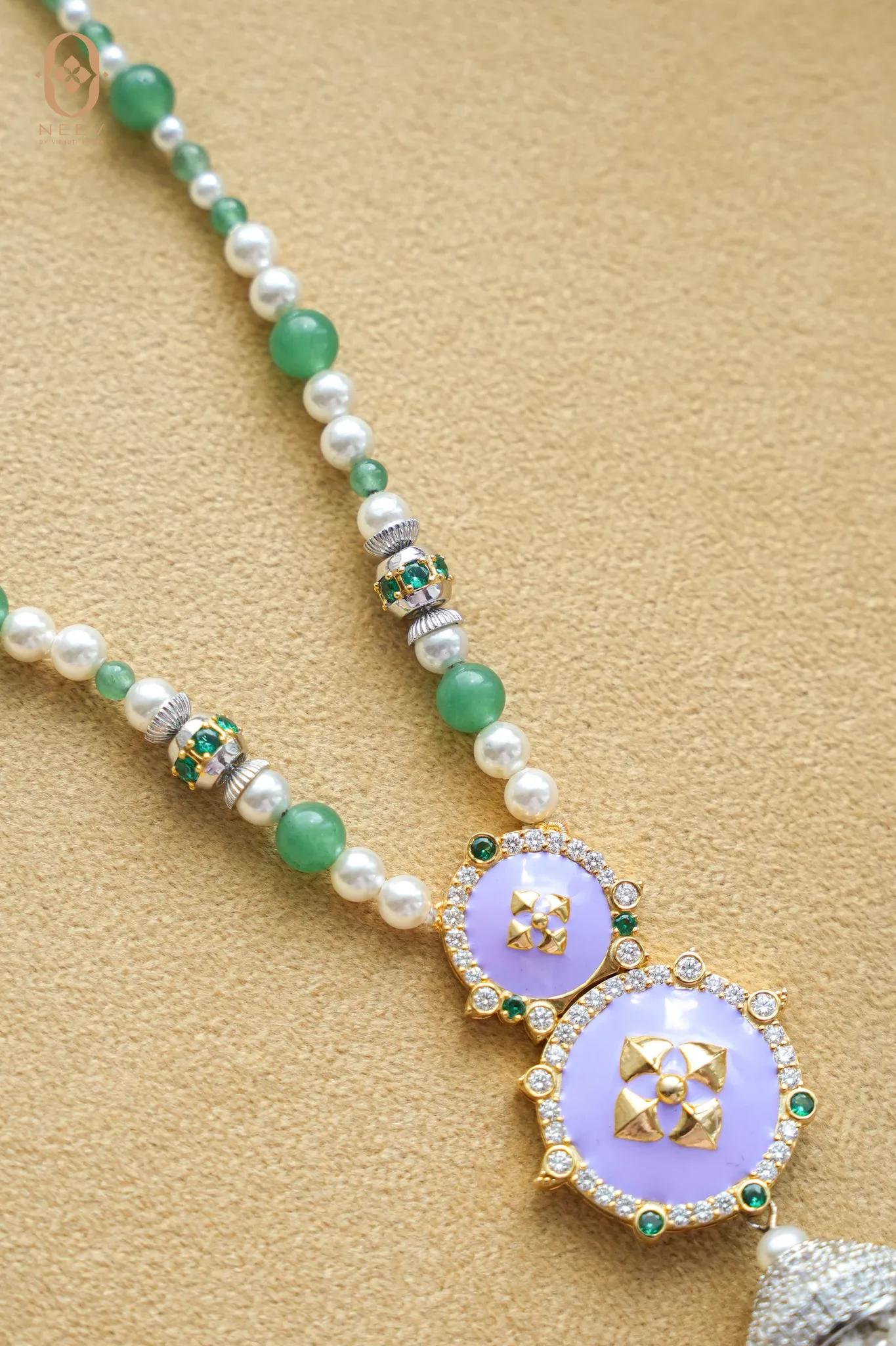 DEVI | The Neev Pearl Tassel Pendant