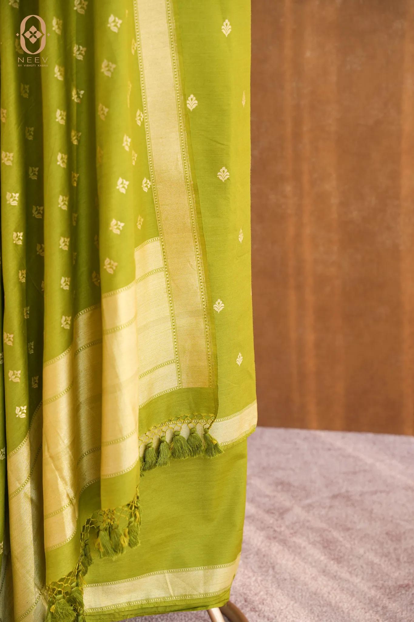 Sachi Zari Munga Silk Suit Set