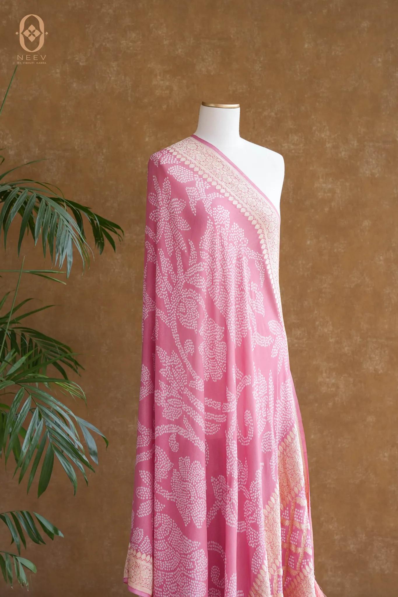 Georgette Bandhani Dupatta