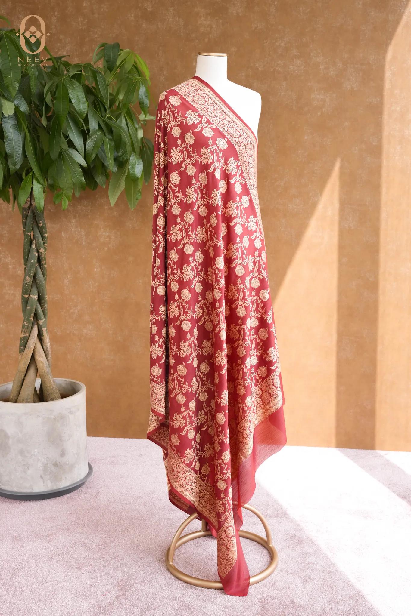Munga Silk Jaal Dupatta