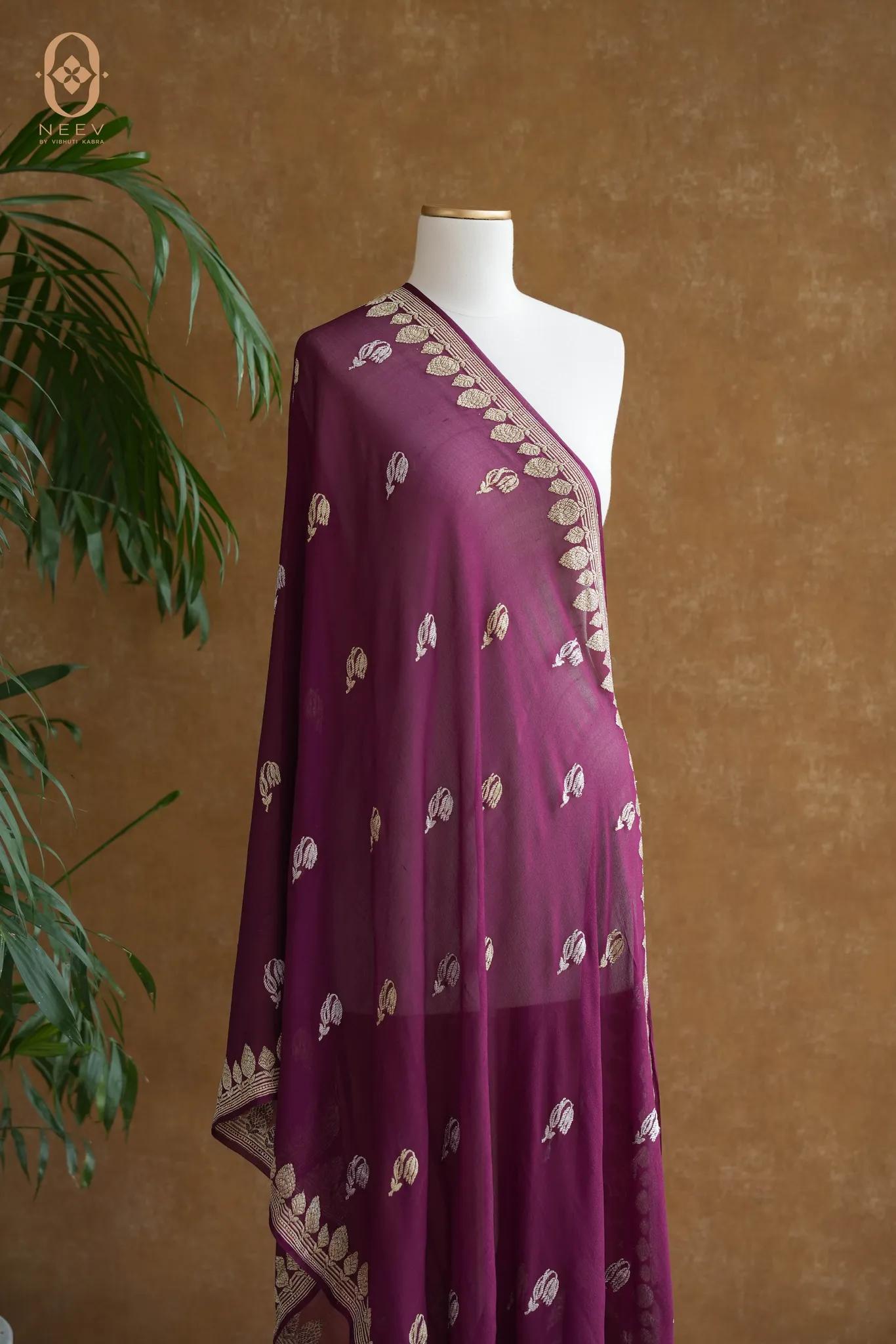 Georgette Tulip Dupatta