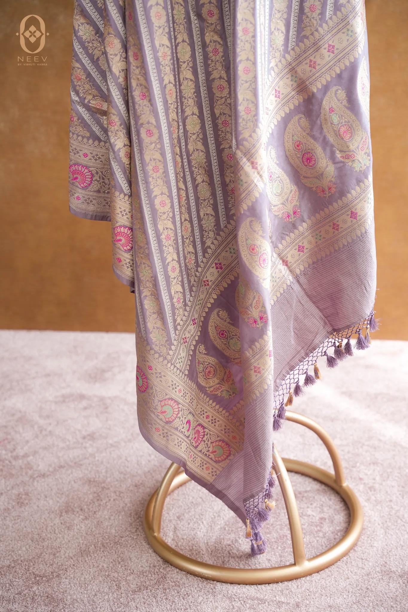 Katan Silk Meena Khadwa Dupatta