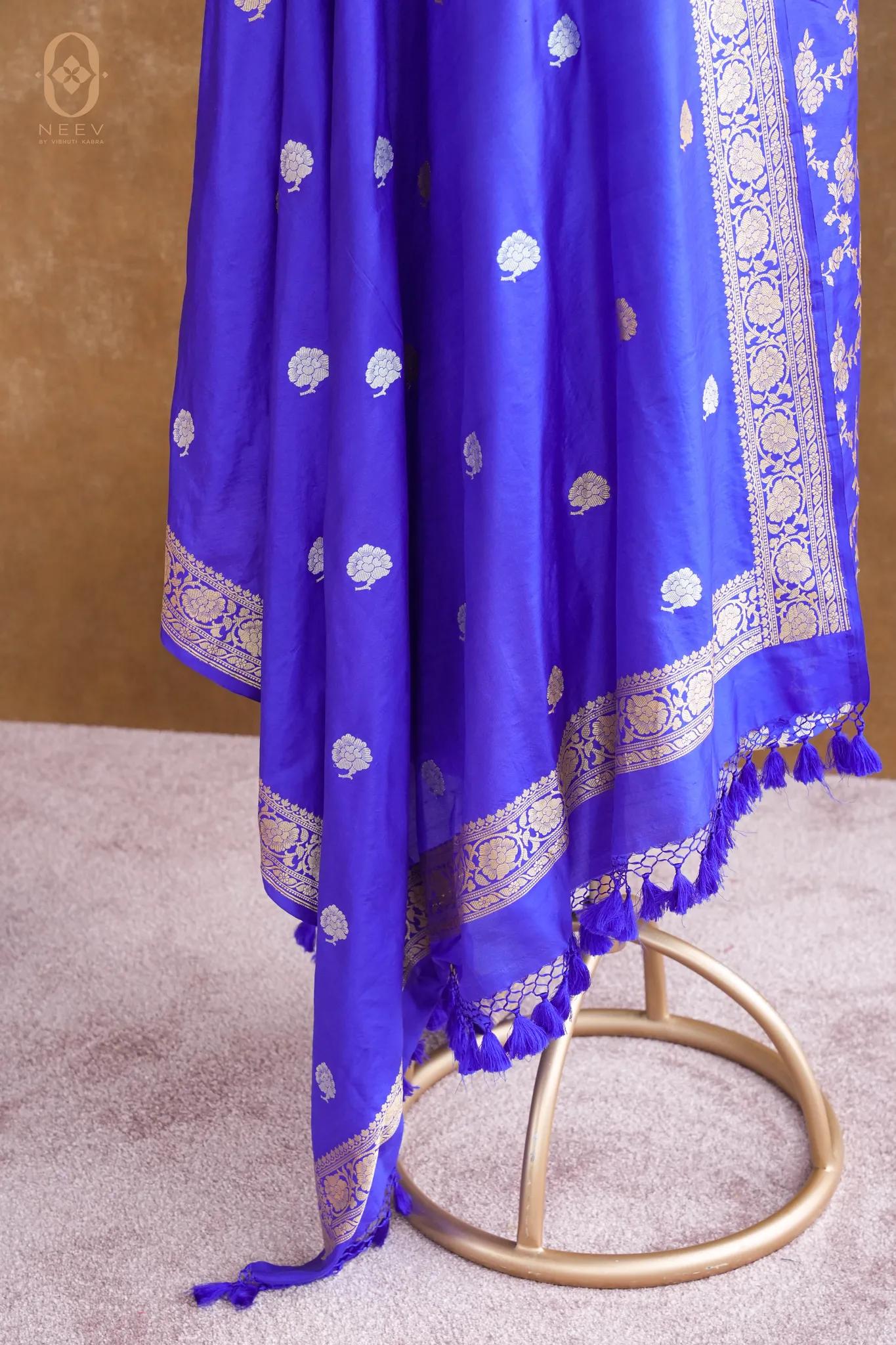 Sachi Zari Katan Silk Suit Set