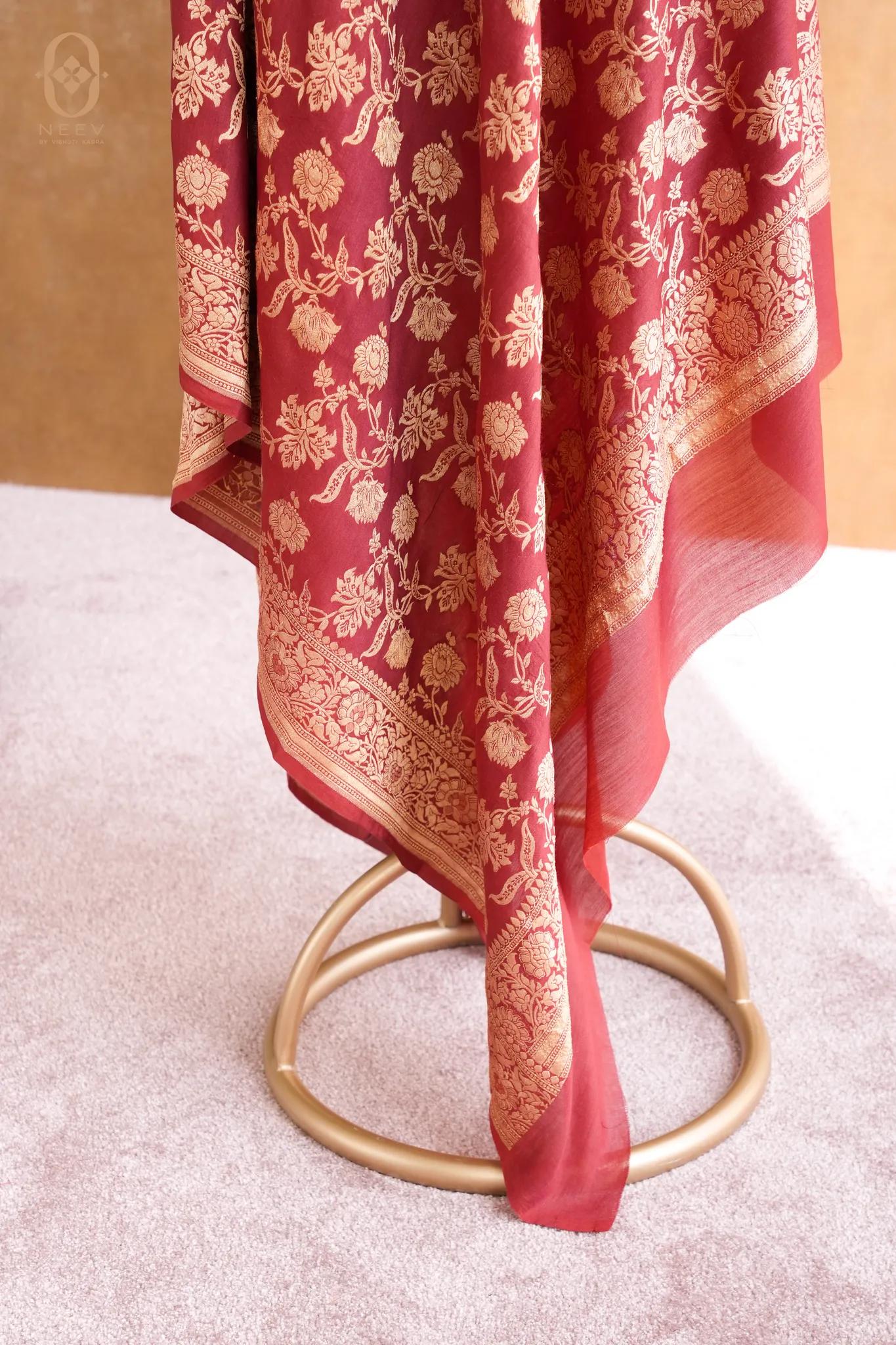 Munga Silk Jaal Dupatta