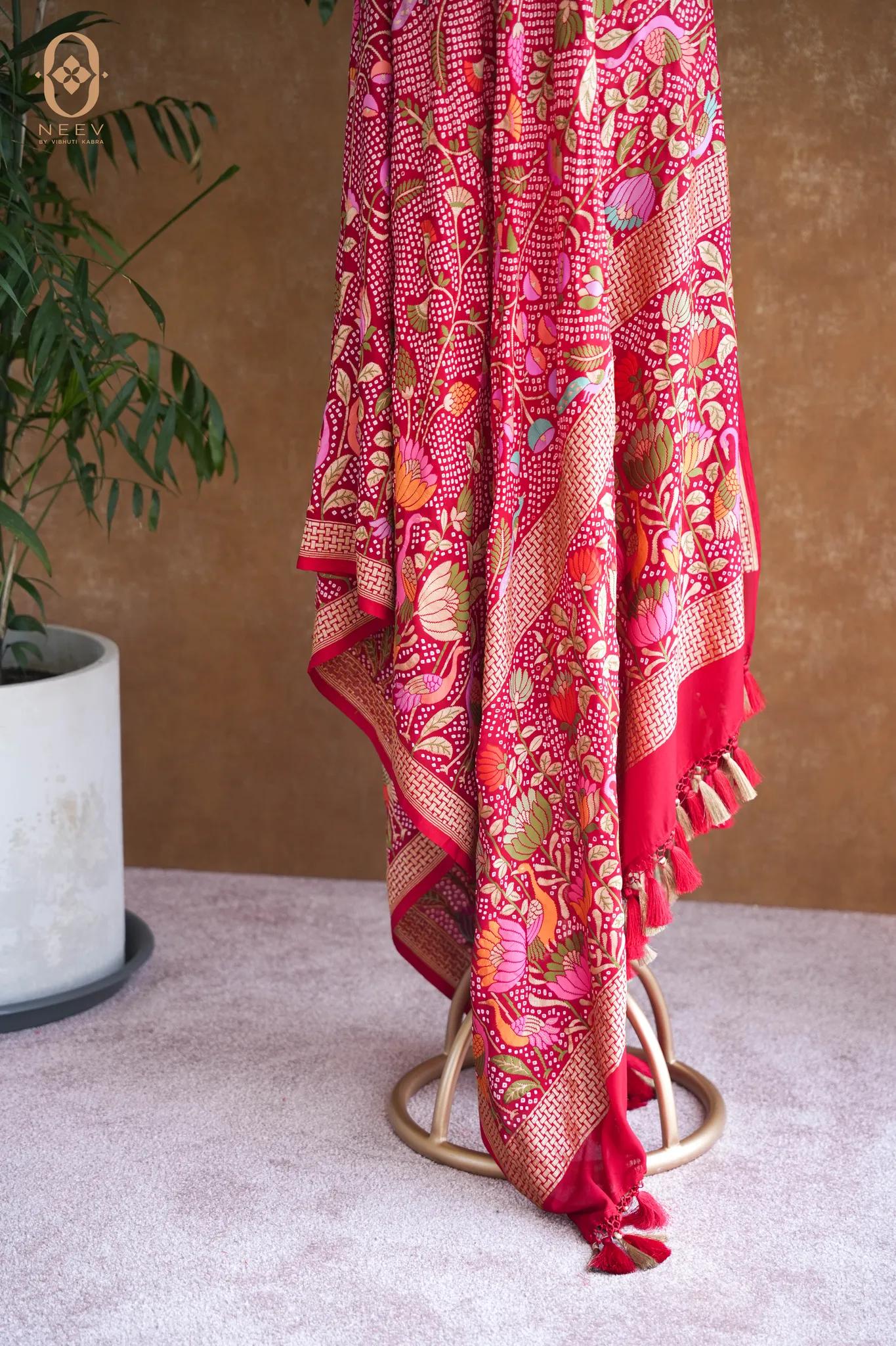 Bandhani Georgette Dupatta