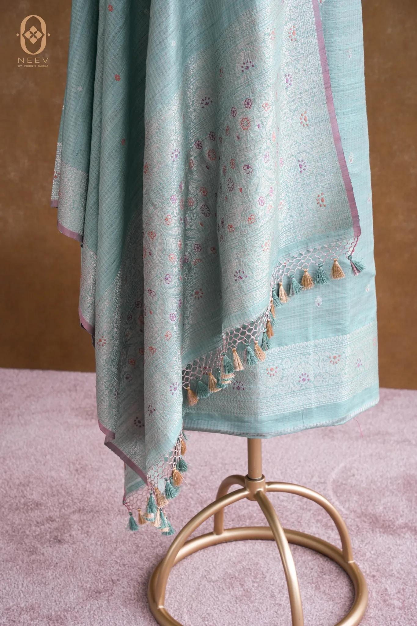 Dupion Silk Suit Set