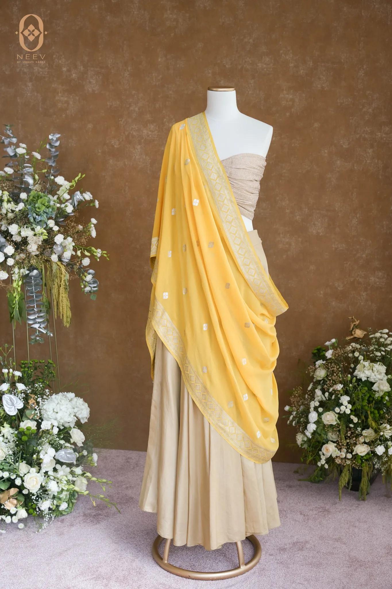 Georgette Neev Boota Dupatta