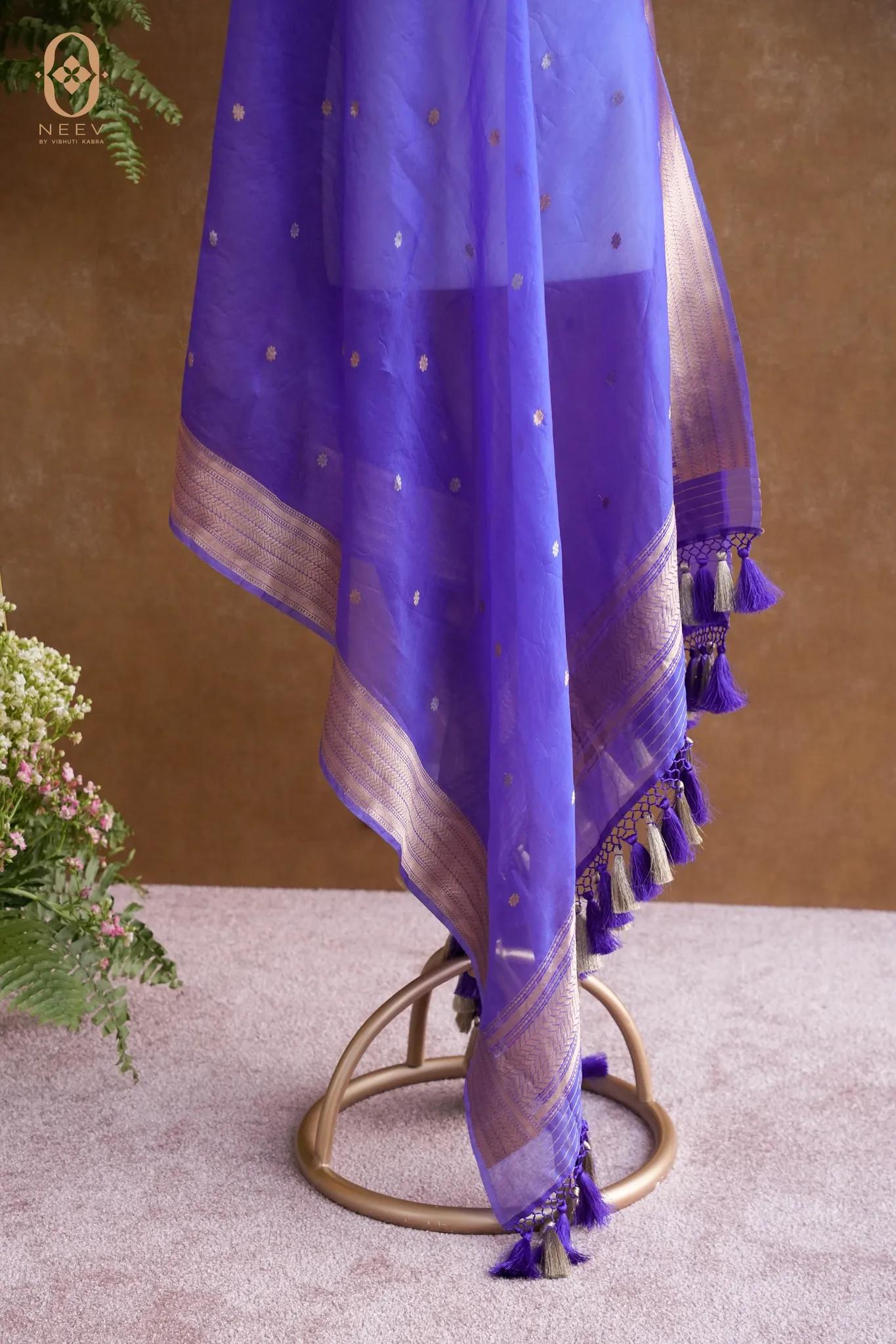 Kora Silk Boota Dupatta