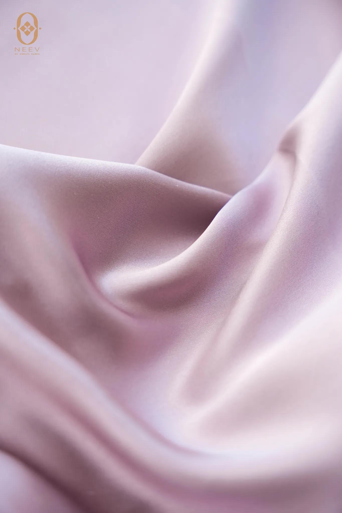 Fire Fly Mauve Pink Satin Fabric