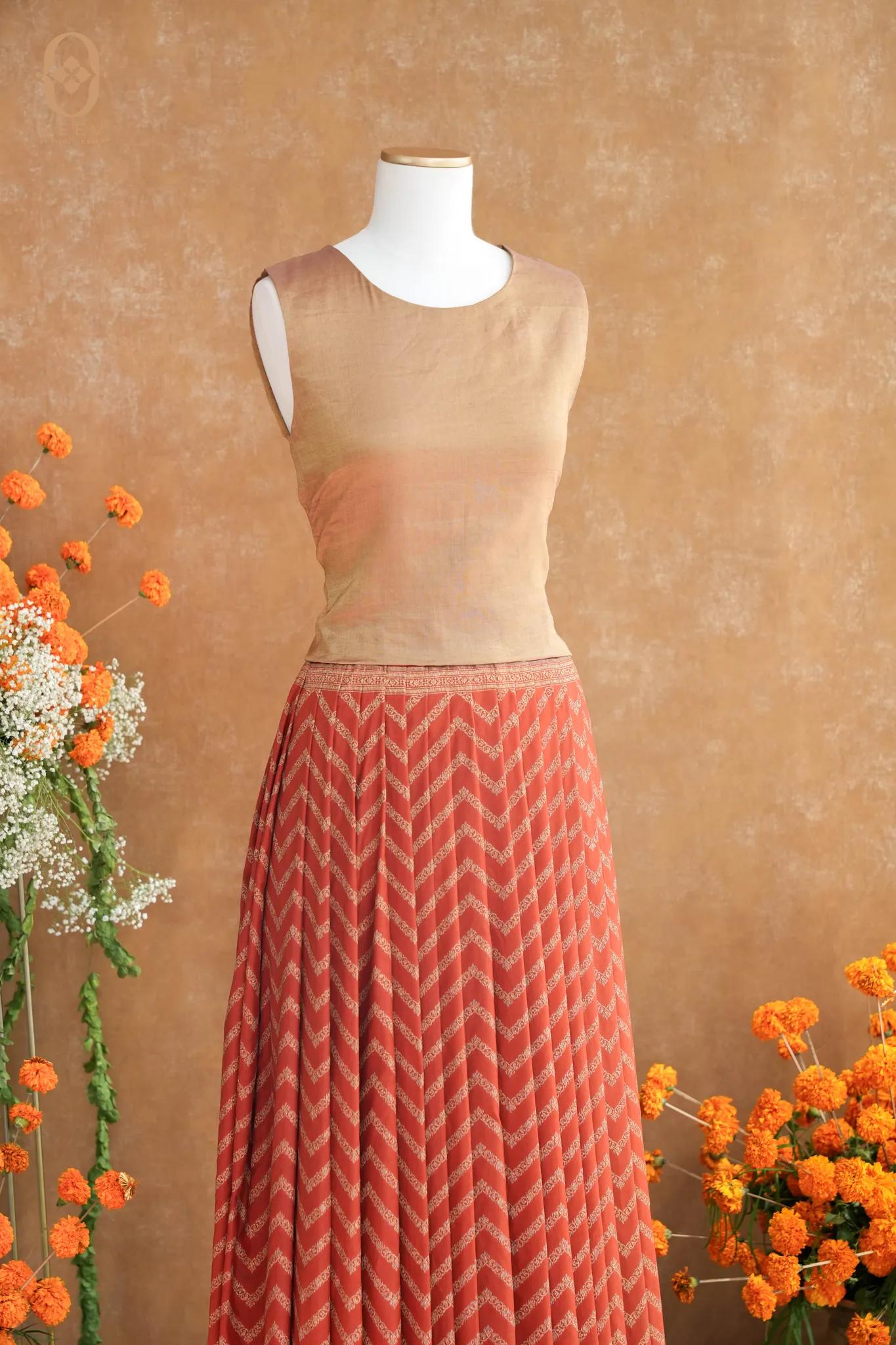 Katan Silk Lehenga Fabric