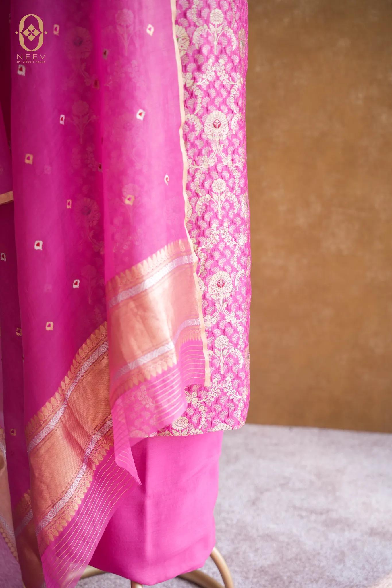 Chinia Silk Suit Set