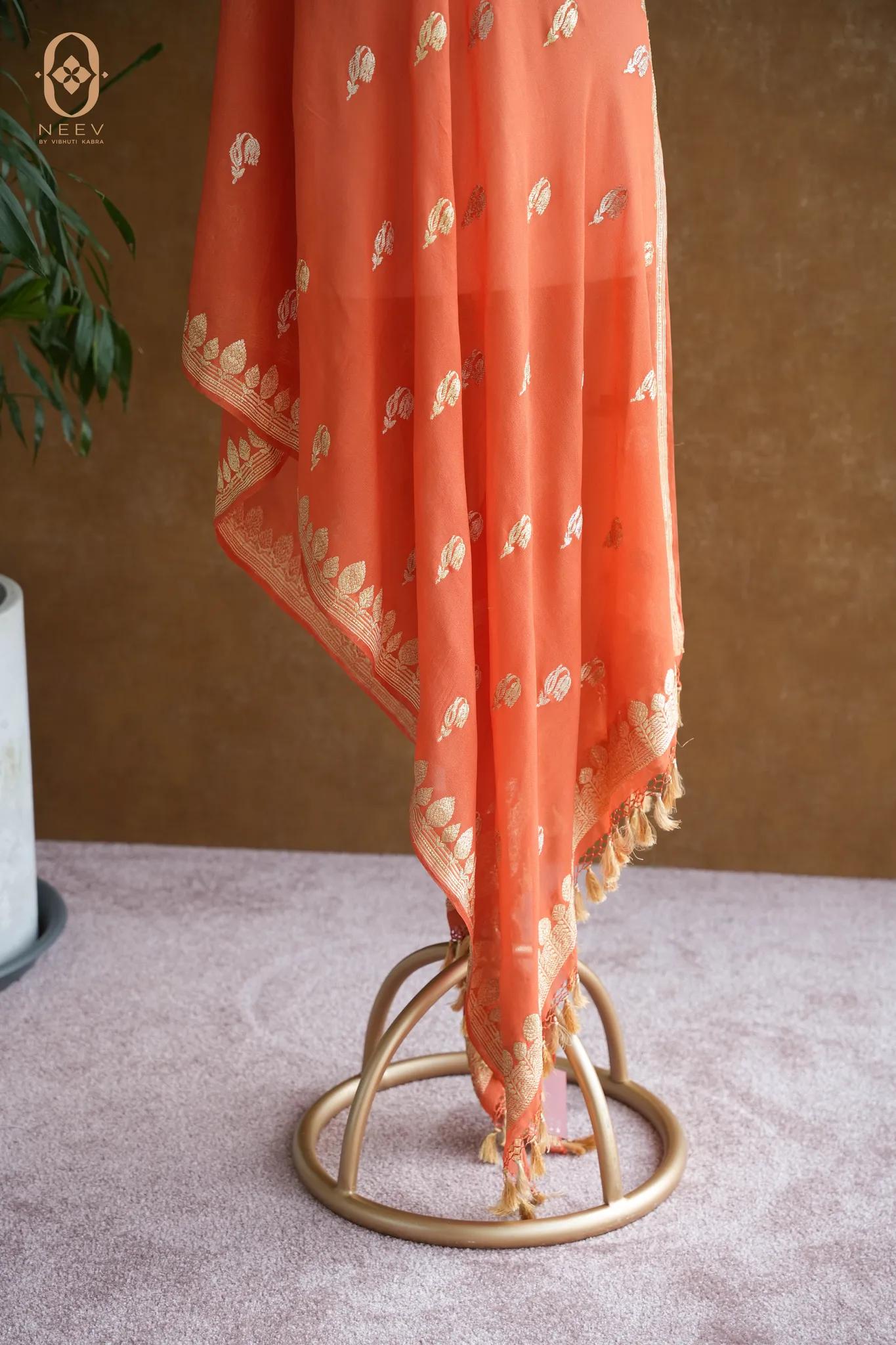 Georgette Tulip Dupatta