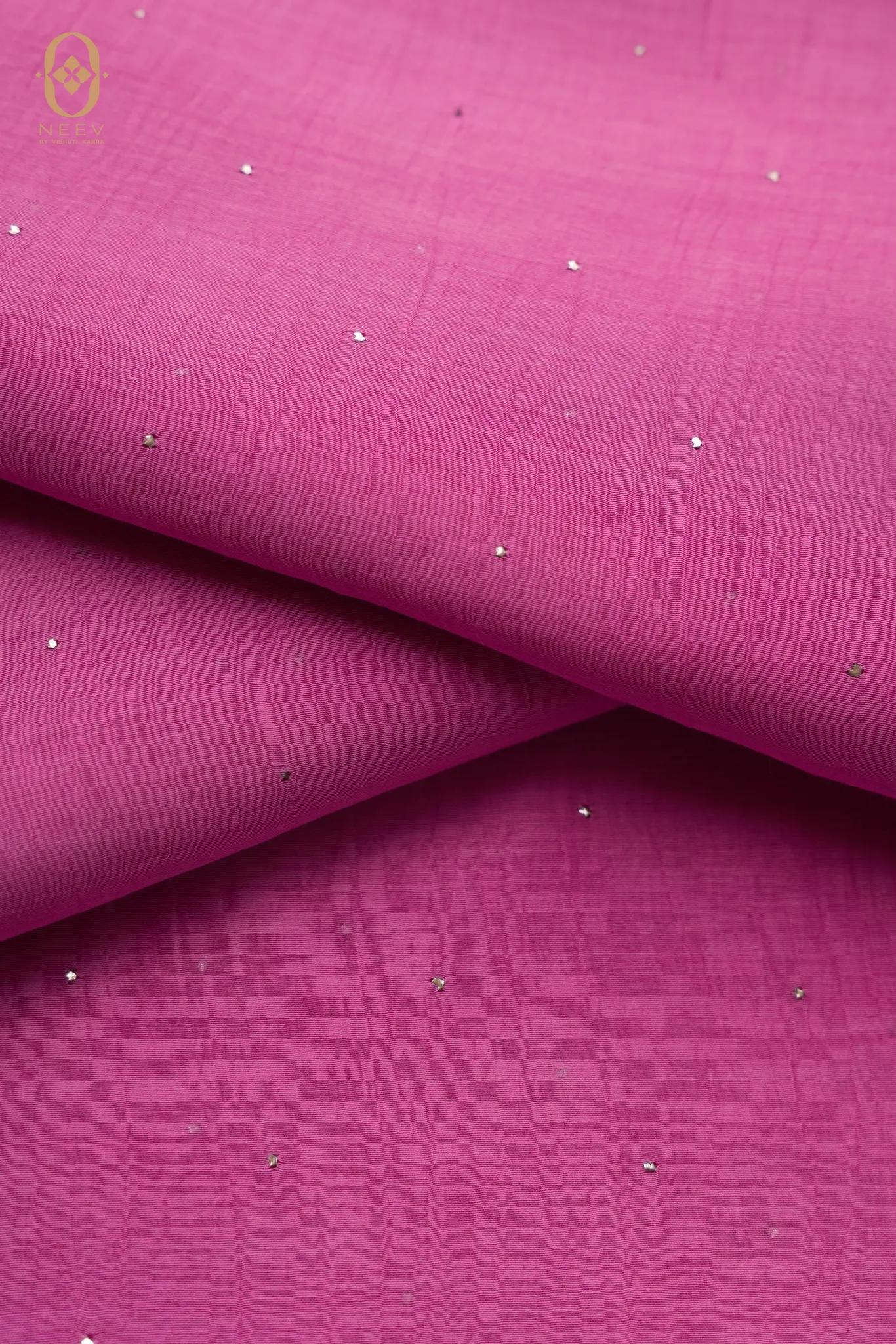 Chanderi Mukesh Fabric