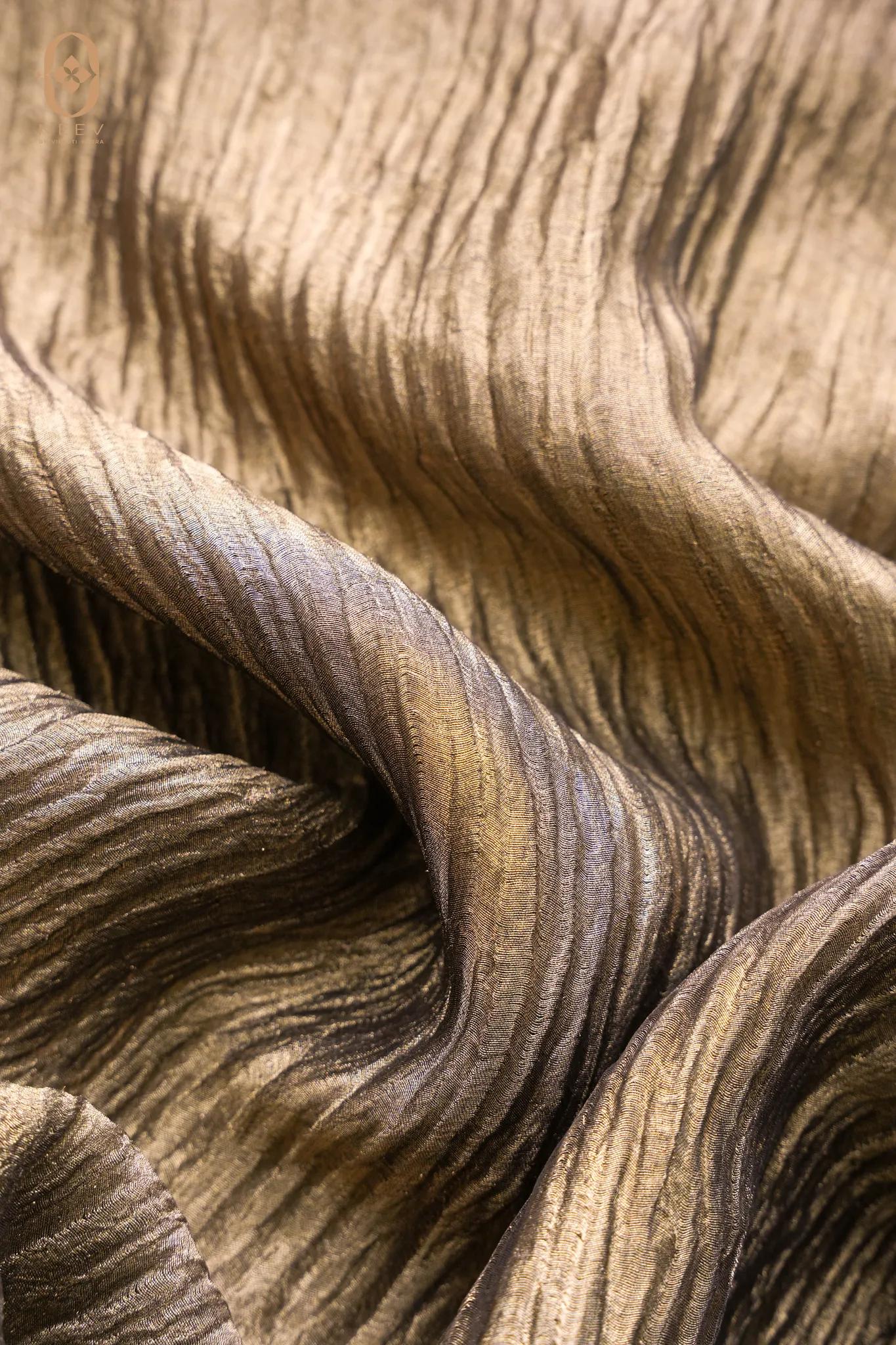Neev Bestseller- Crushed Tissue Silk Fabric