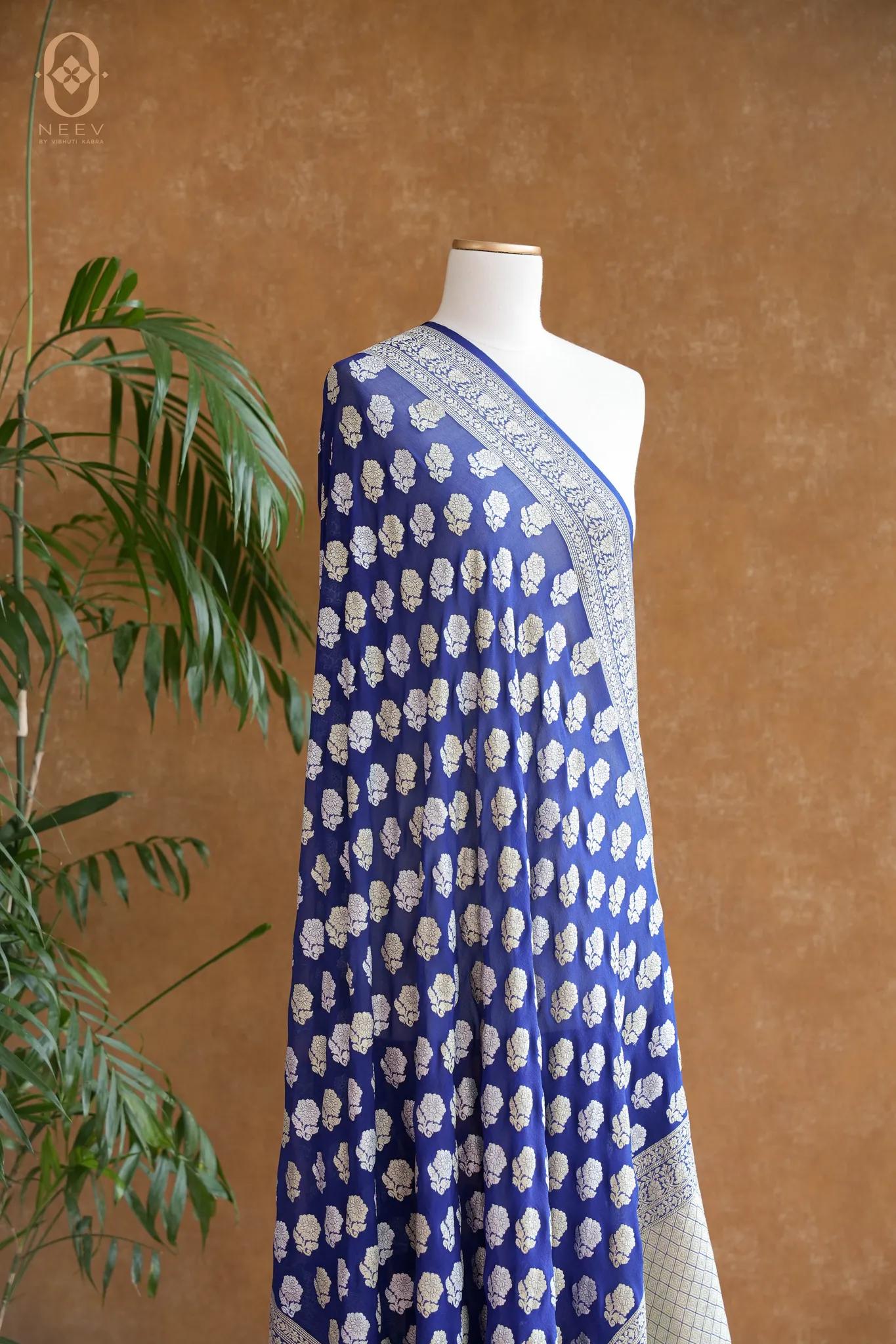 Georgette Sona Rupa Boota Dupatta