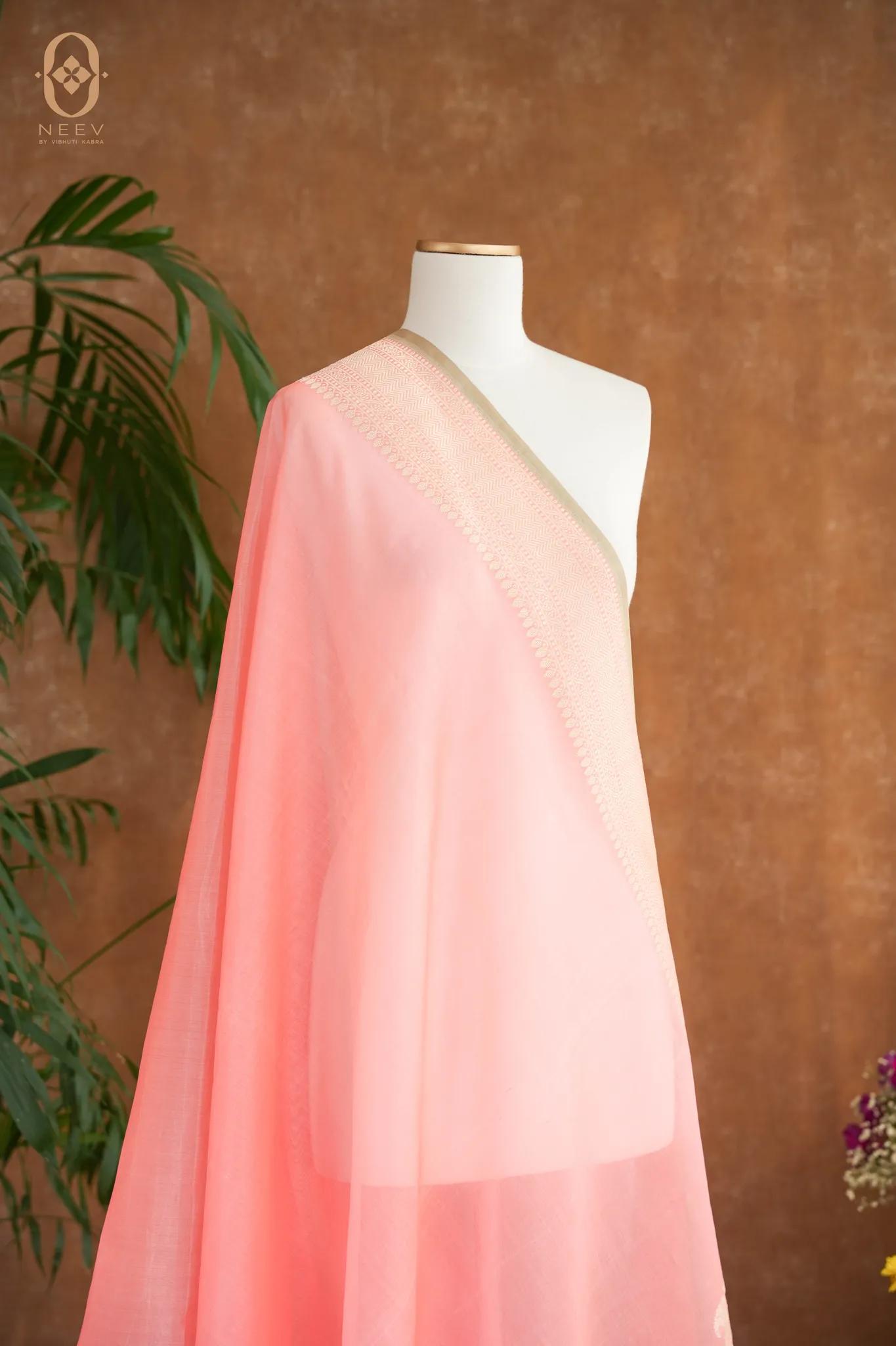 Kora Silk Koniya Dupatta