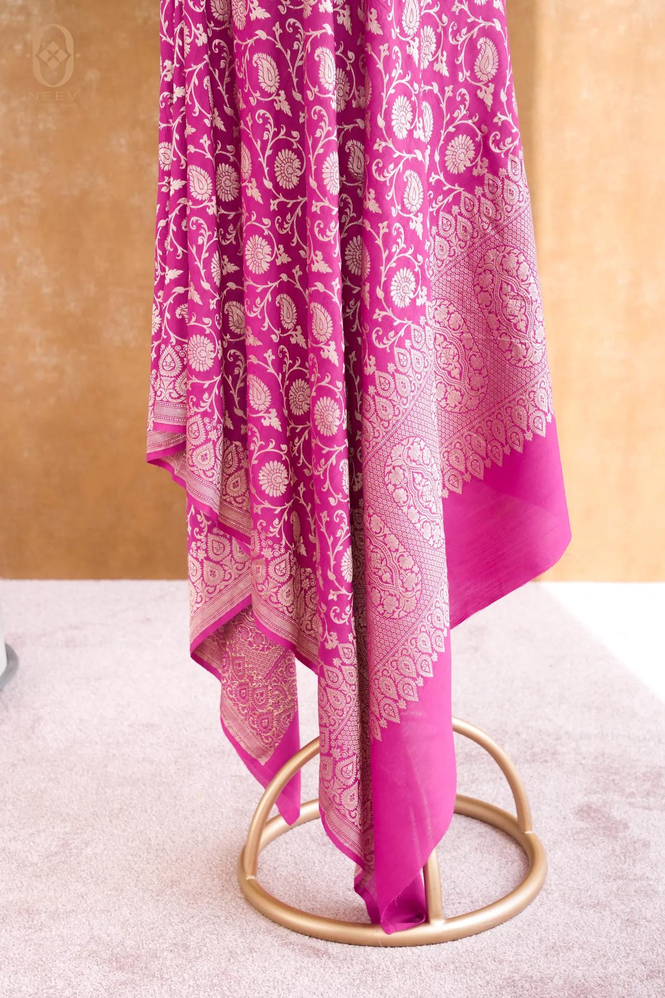 Munga Silk Jaal Dupatta