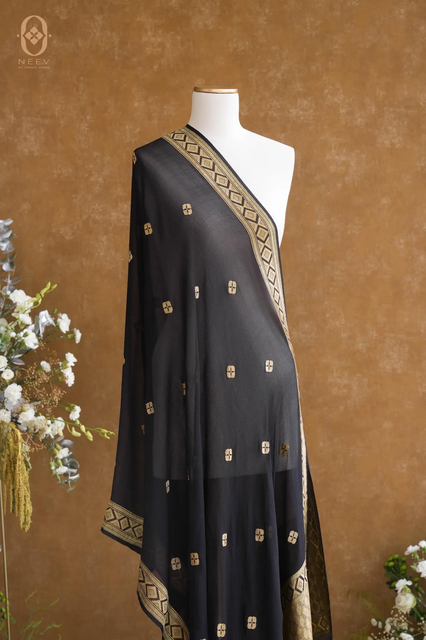 Georgette Neev Boota Dupatta