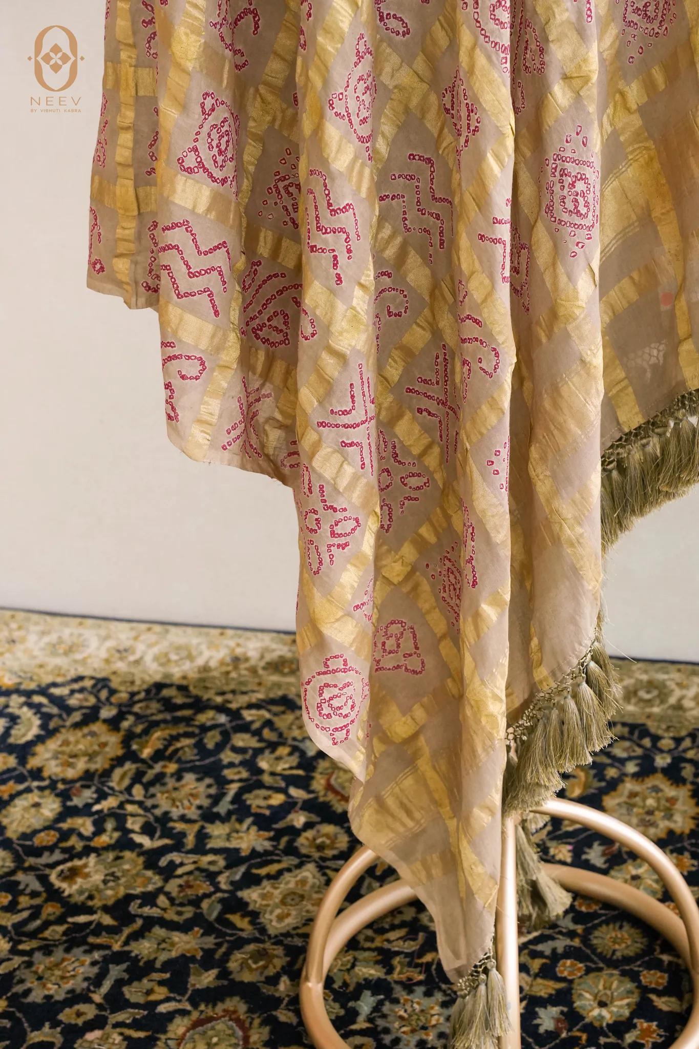 Gharchola Bandhani Dupatta