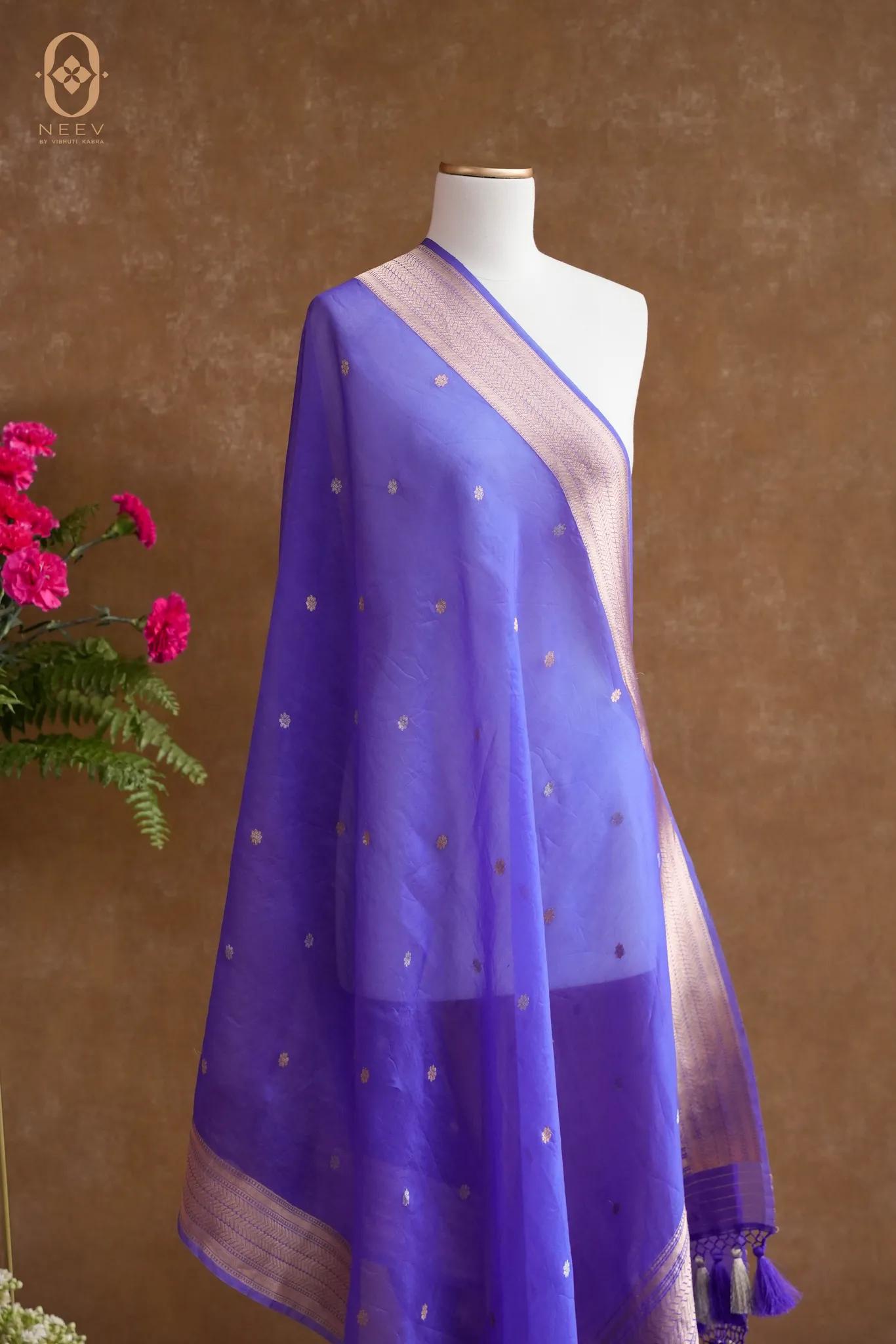 Kora Silk Boota Dupatta