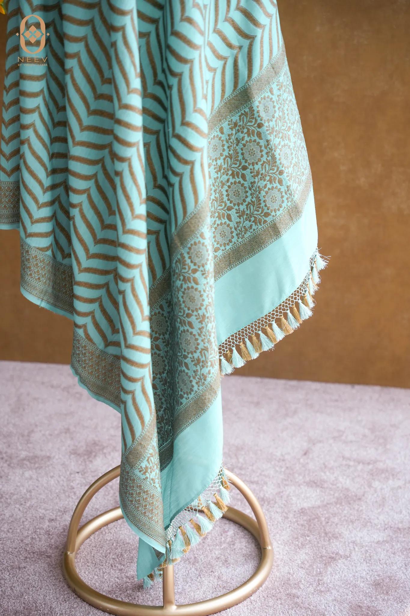 Munga Silk Jaal Dupatta