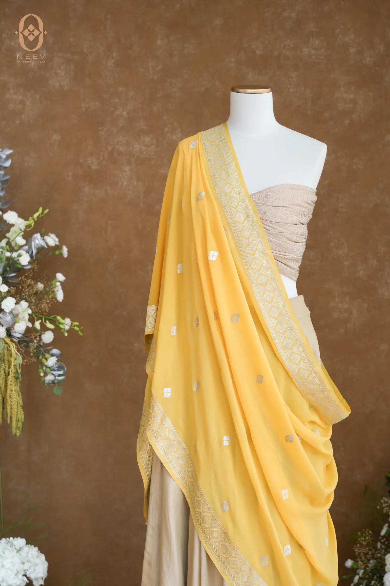 Georgette Neev Boota Dupatta