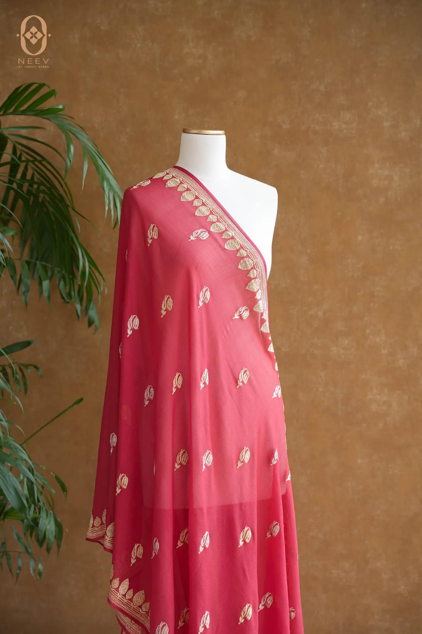 Georgette Tulip Dupatta
