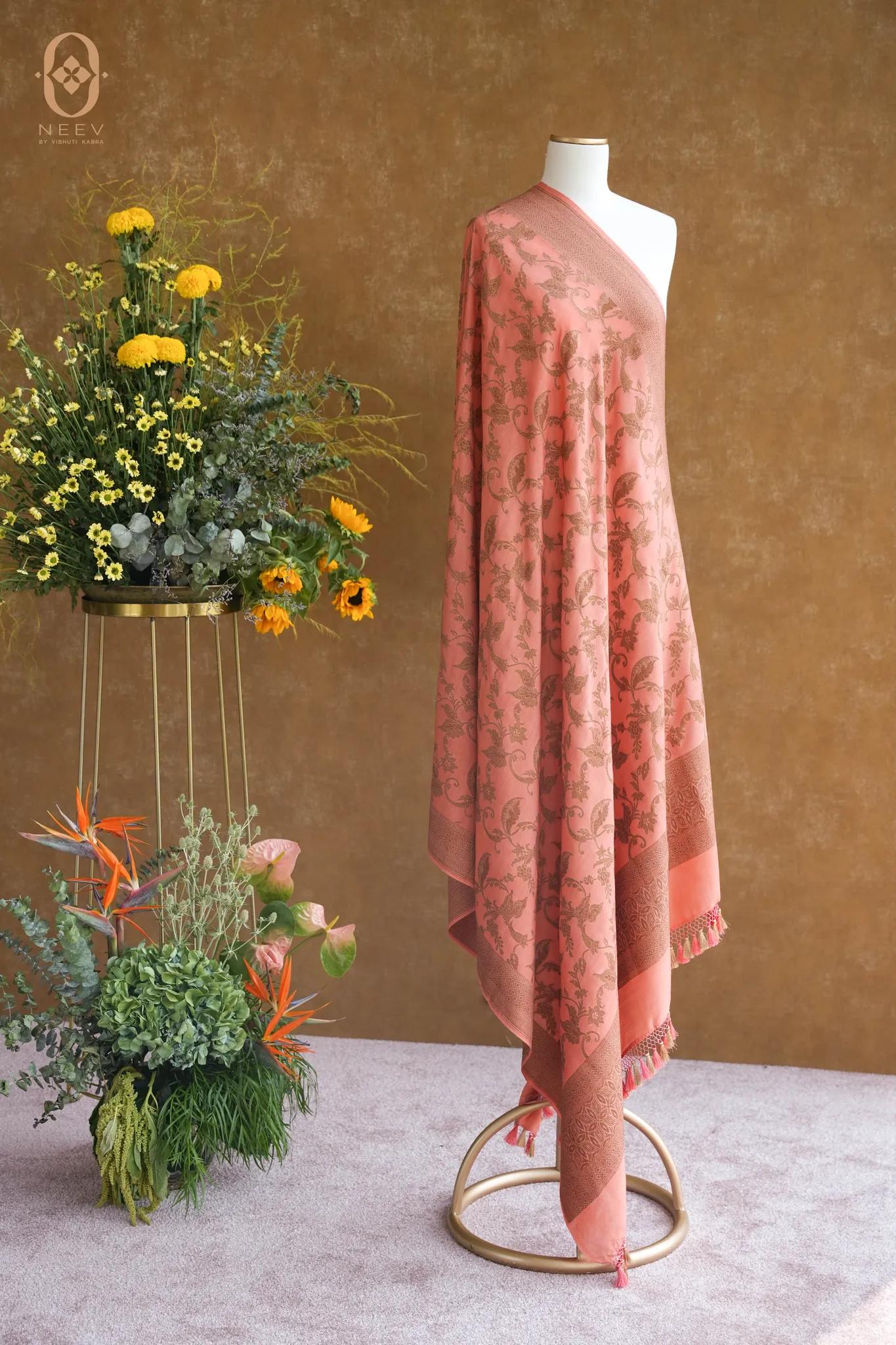 Munga Silk Jaal Dupatta