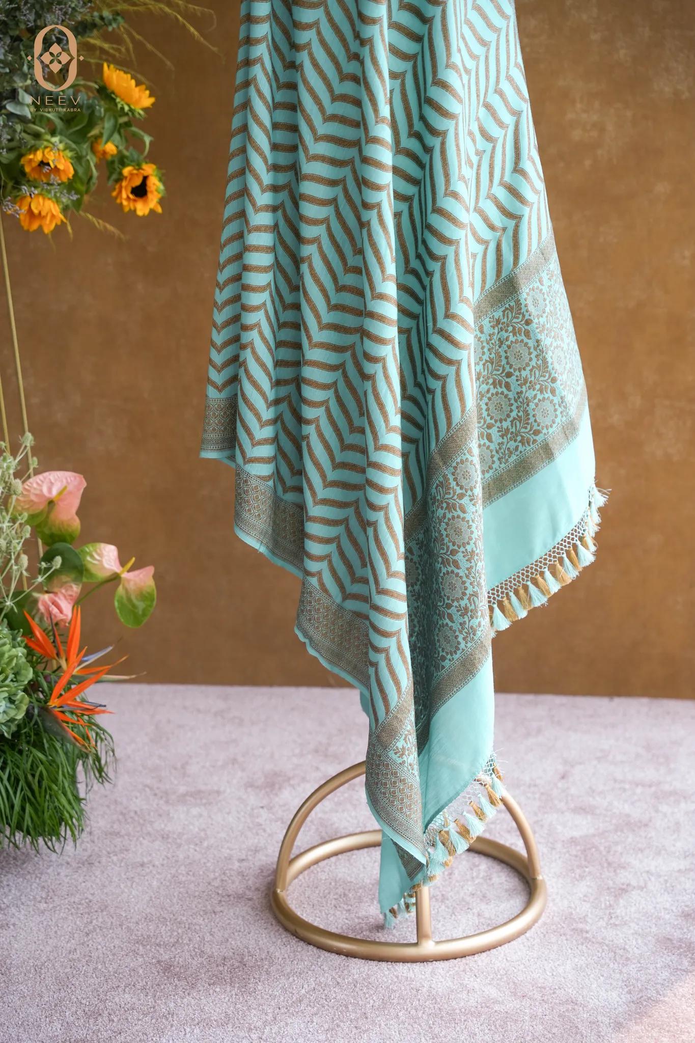 Munga Silk Jaal Dupatta