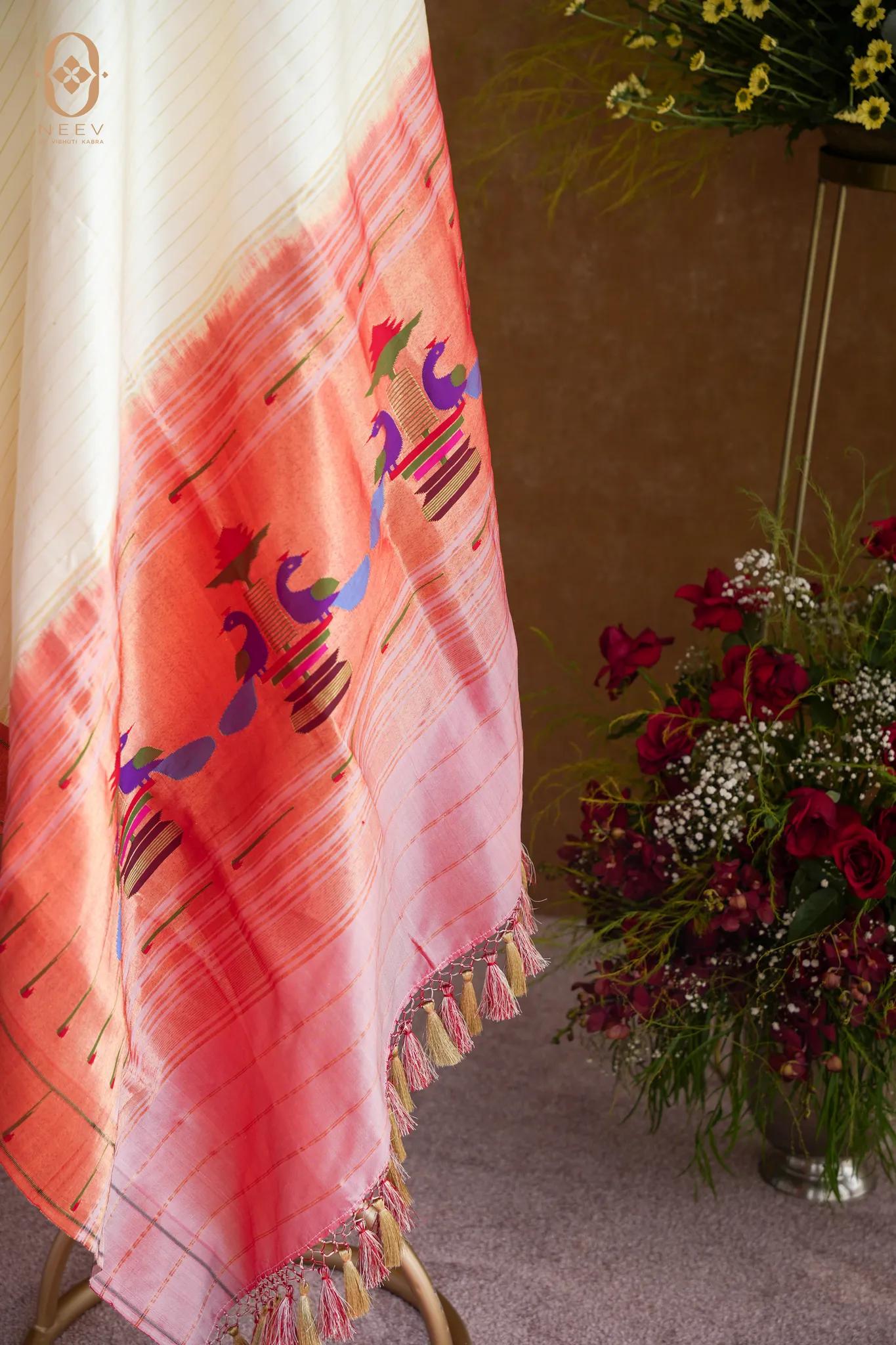 Paithani Katan Silk Dupatta