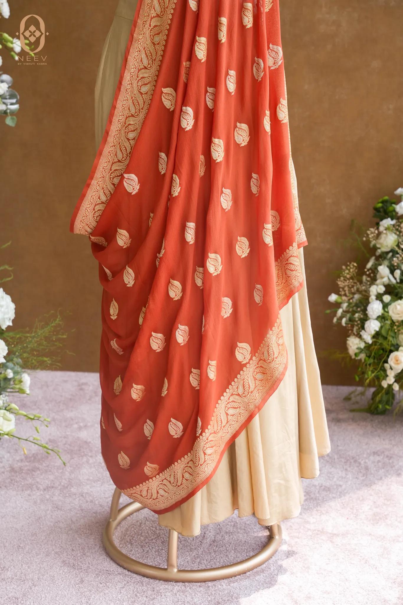 Georgette Shell Dupatta