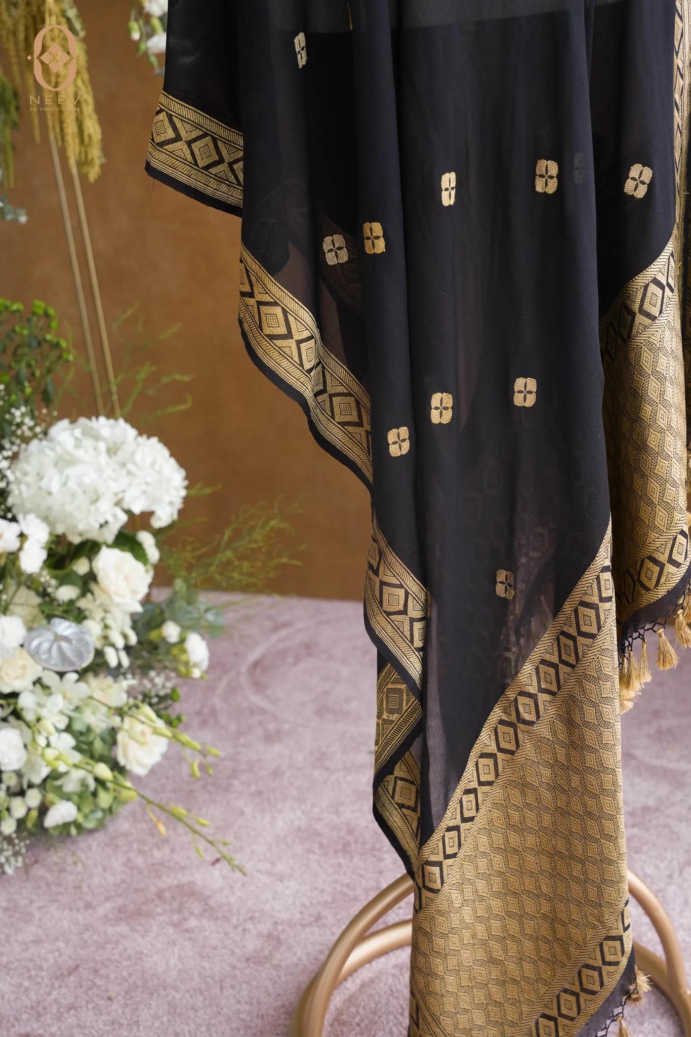 Georgette Neev Boota Dupatta