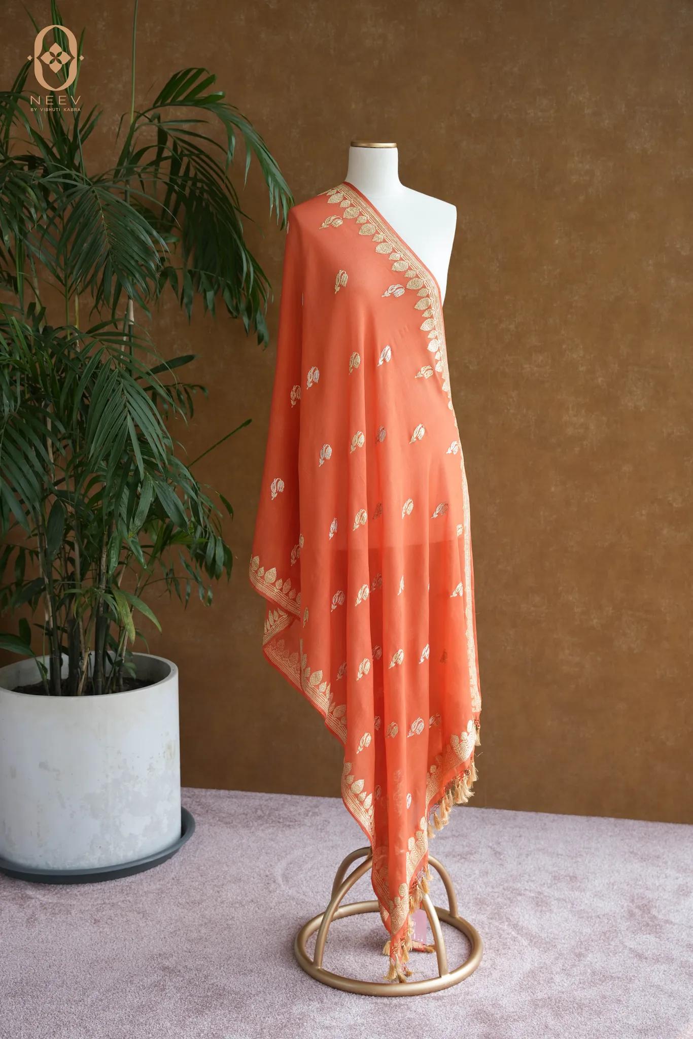 Georgette Tulip Dupatta