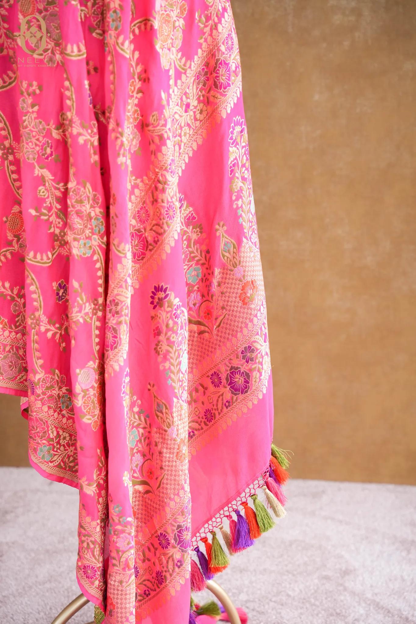 Meenakari Georgette Dupatta