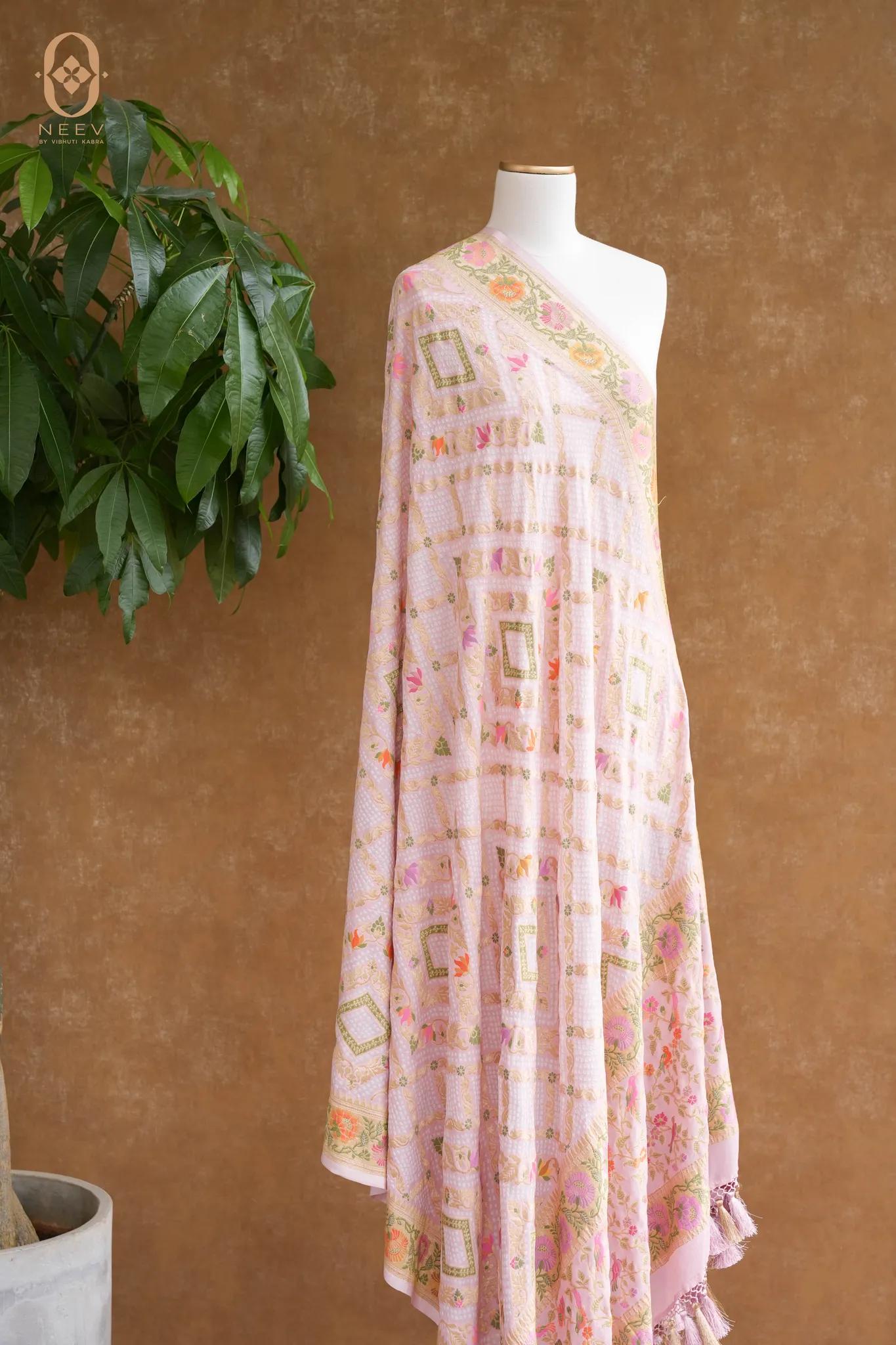 Meenakari Bandhani Dupatta