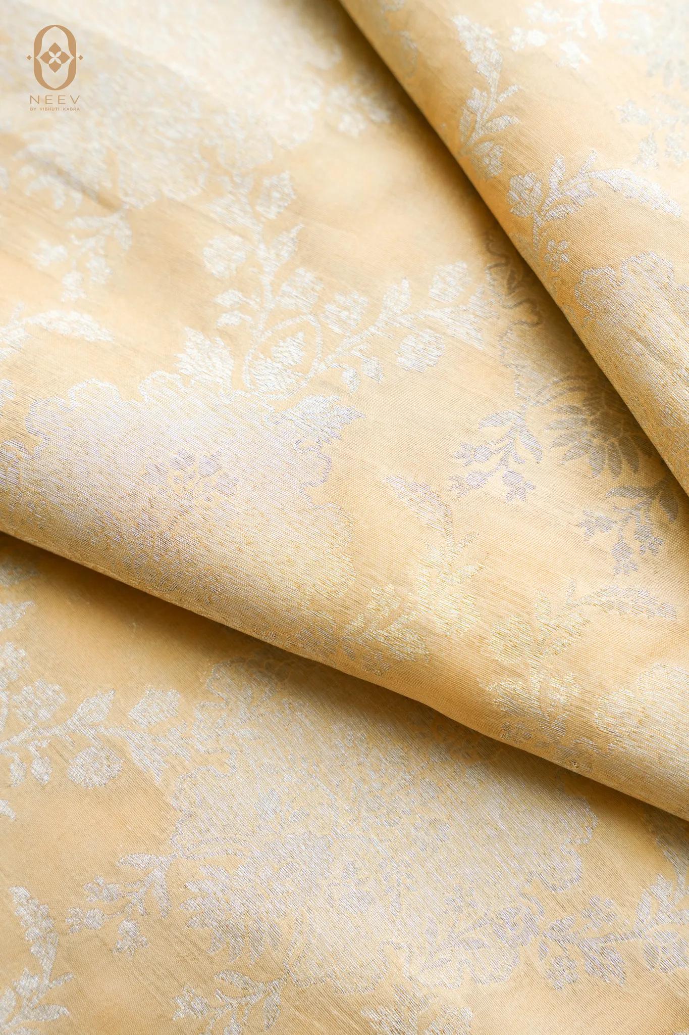 Festive Chinia Boota Fabric