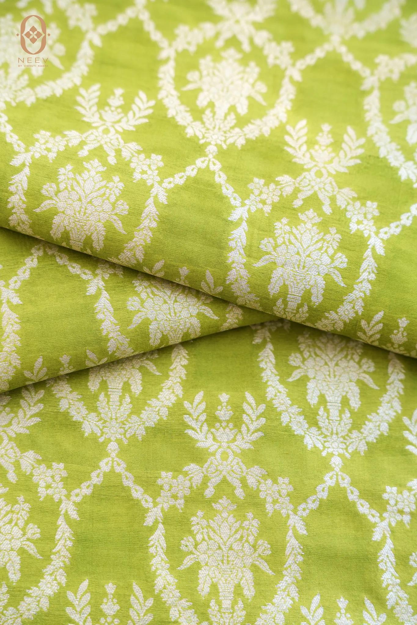 Festive Chinia Jaal Fabric