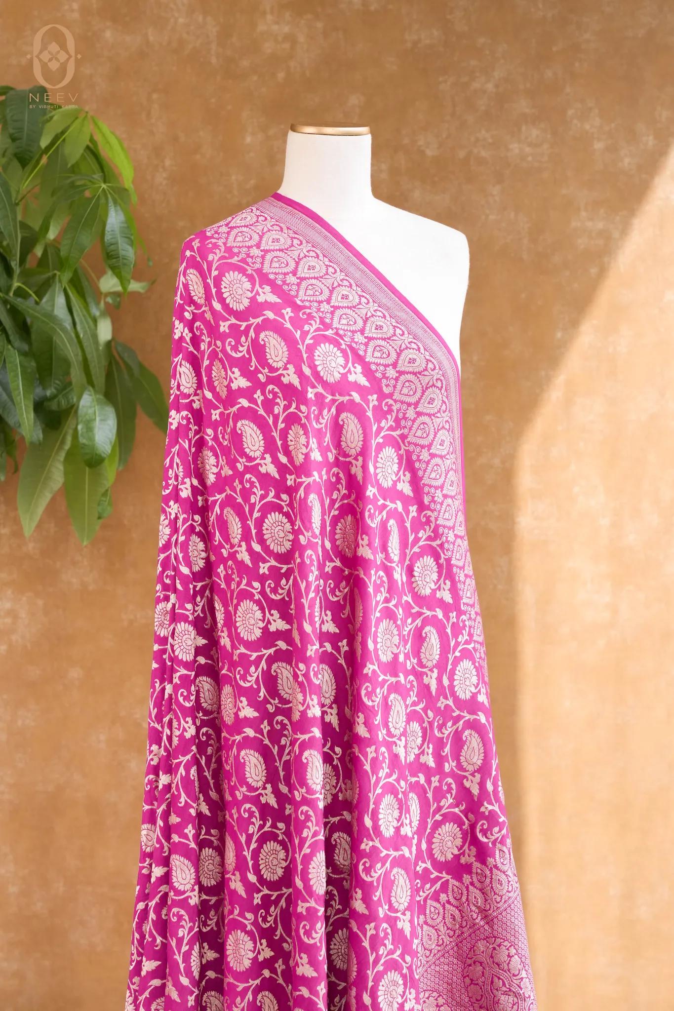 Munga Silk Jaal Dupatta
