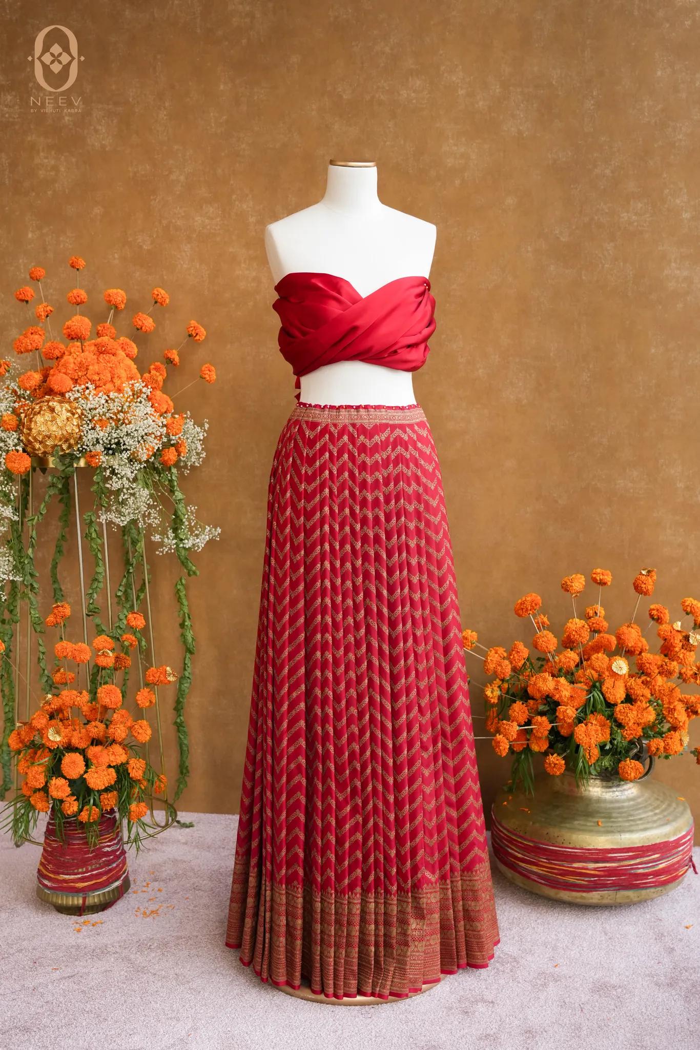 Katan Silk Lehenga Fabric