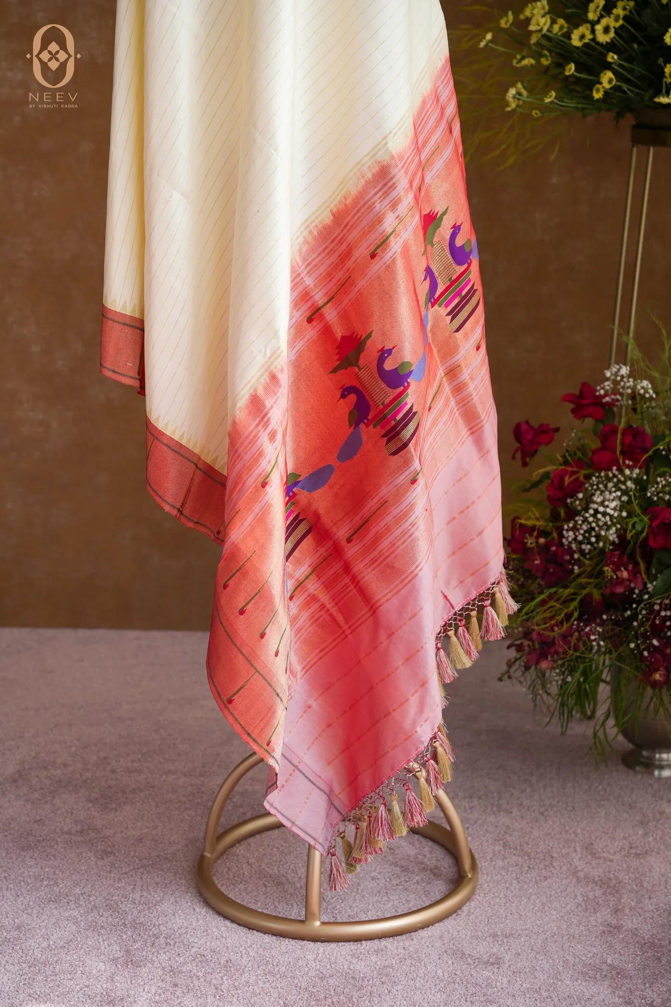 Paithani Katan Silk Dupatta