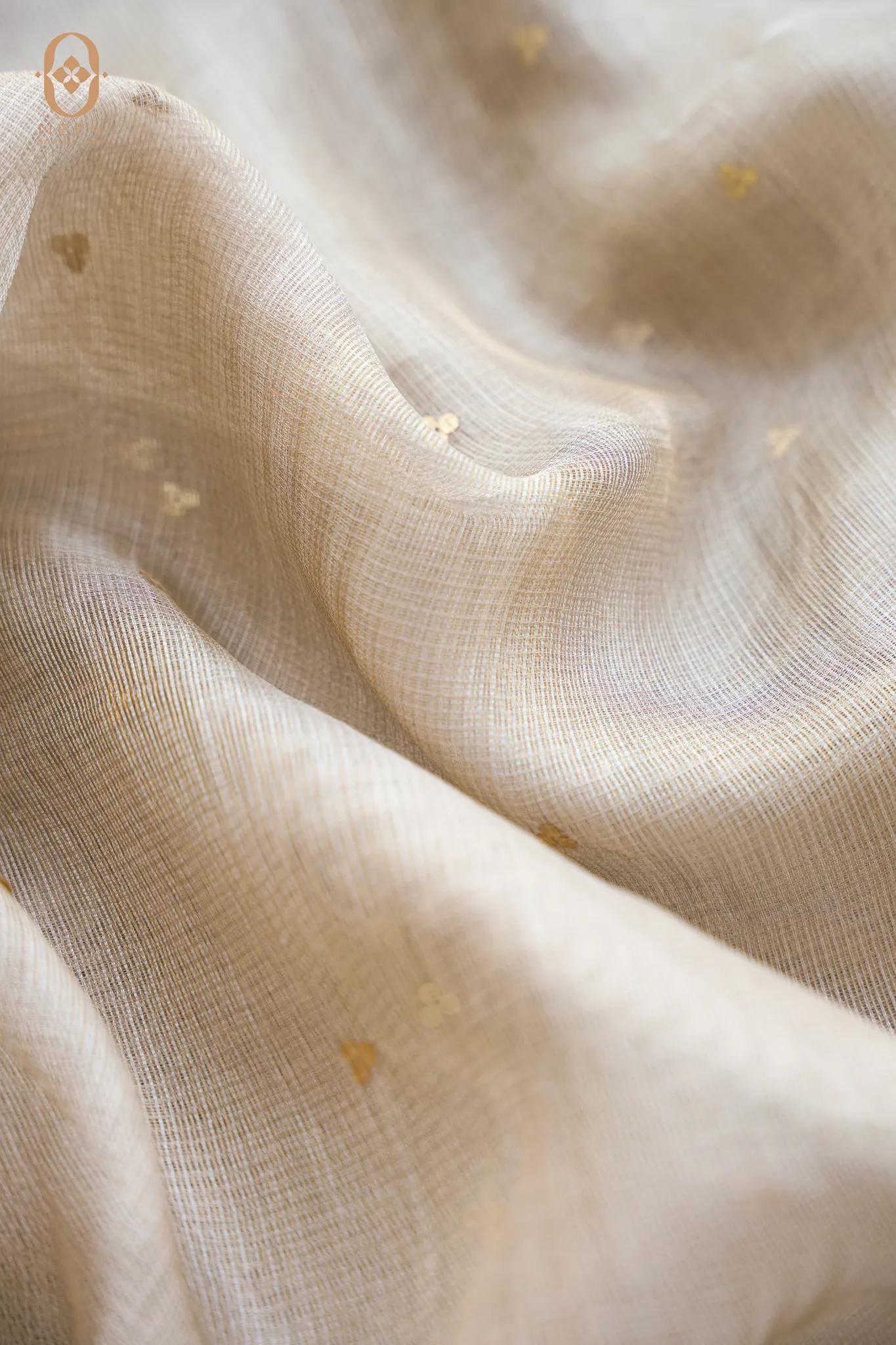 Tissue Silk Sequence Fabric