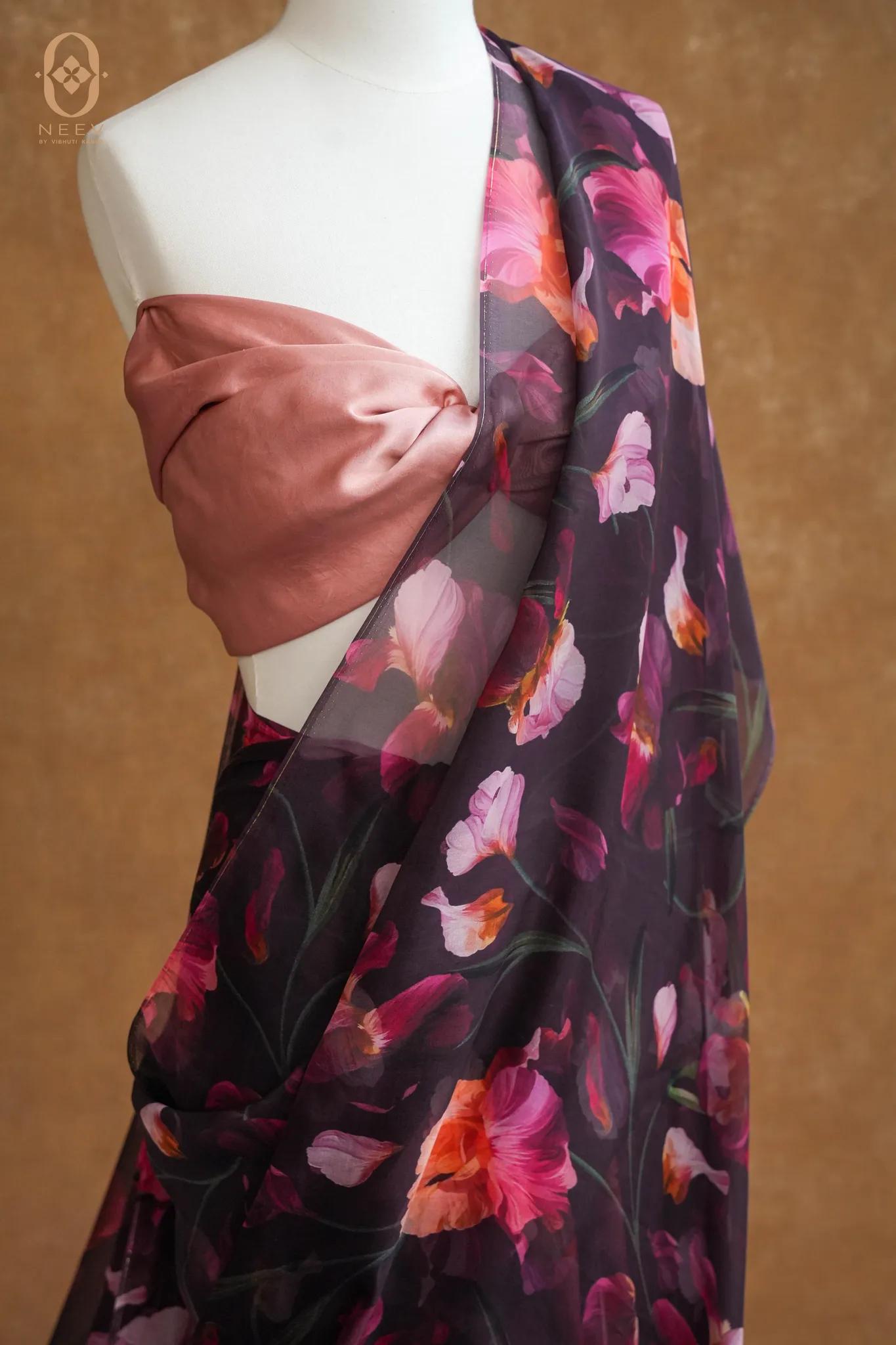 Premium Printed Chiffon Saree