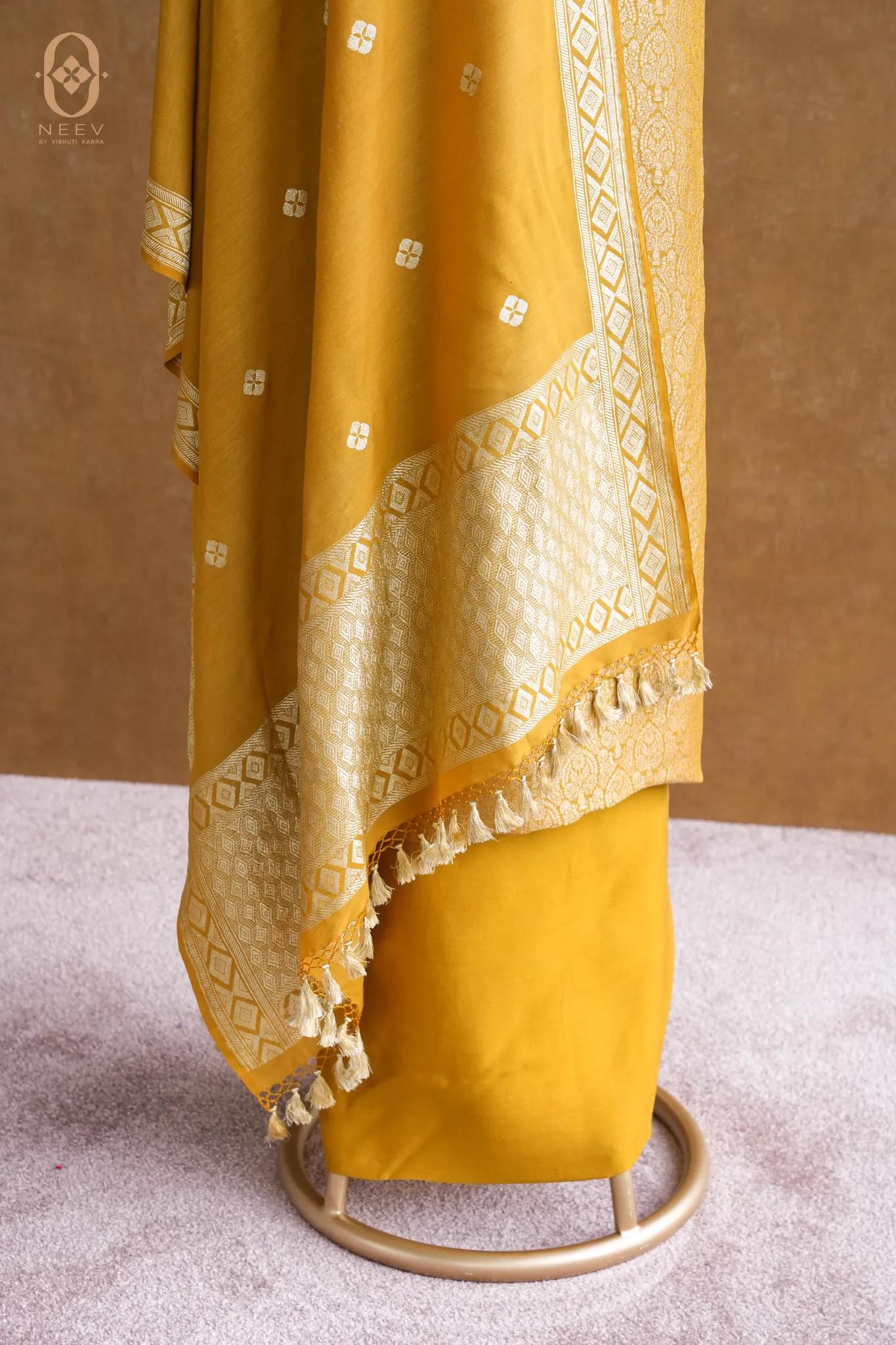 Georgette Brocade Suit Set