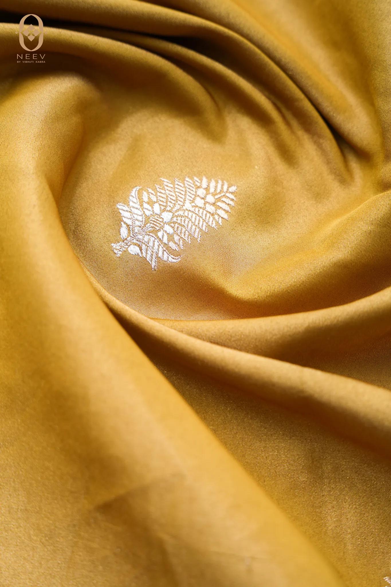 Satin Tissue Boota Fabric
