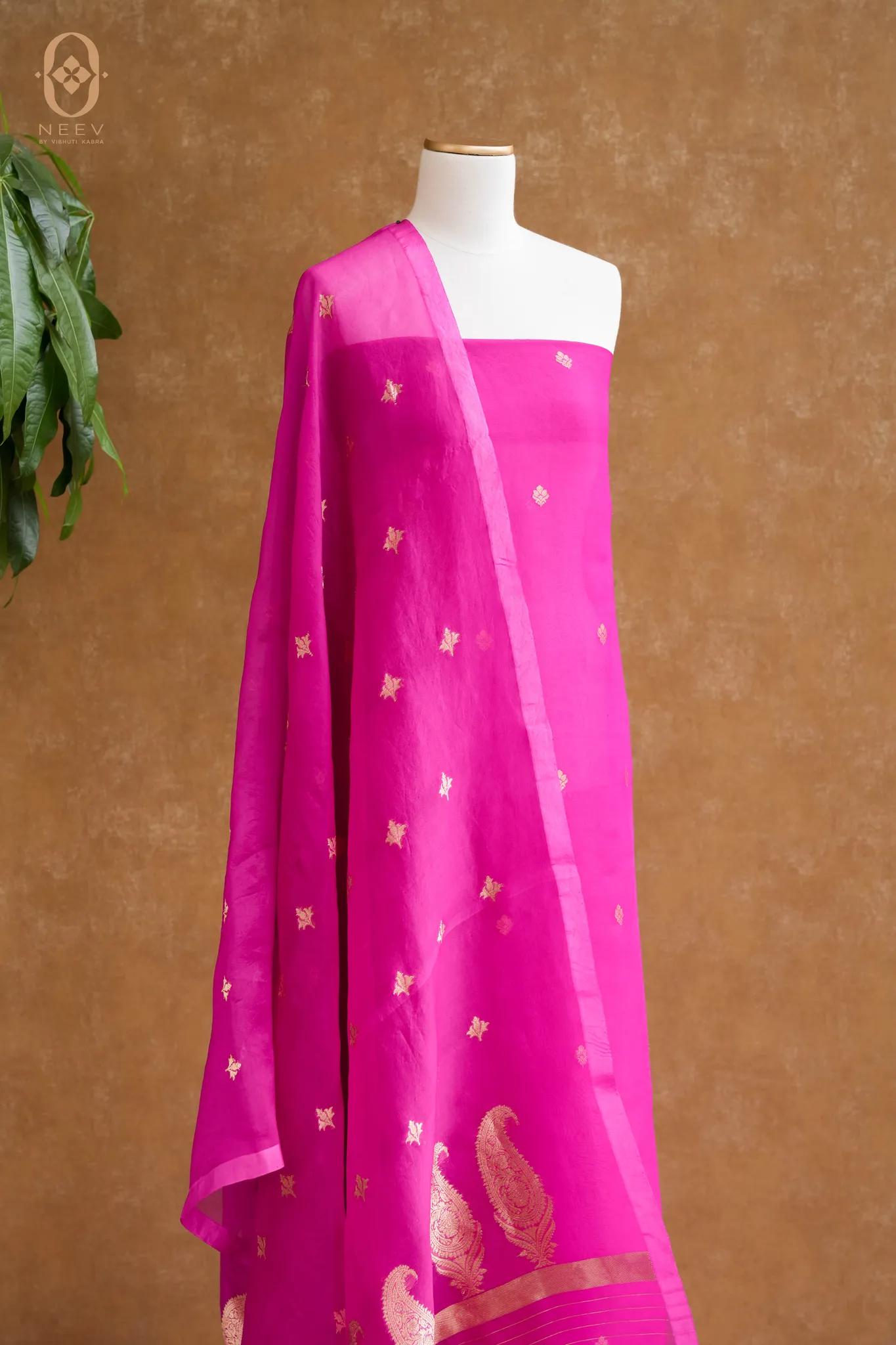 Kora Silk Boota Suit Set