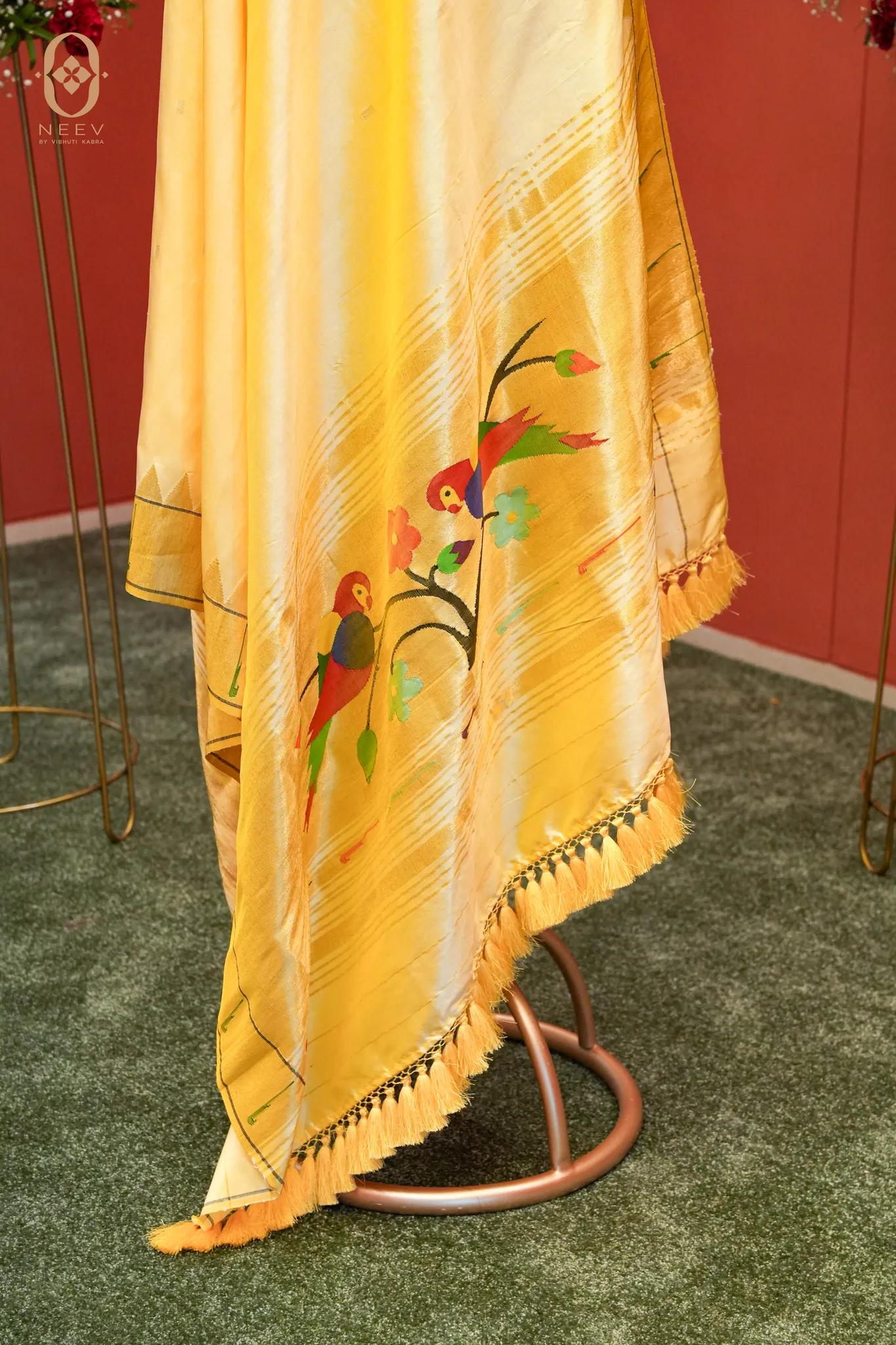Paithani Katan Silk Dupatta