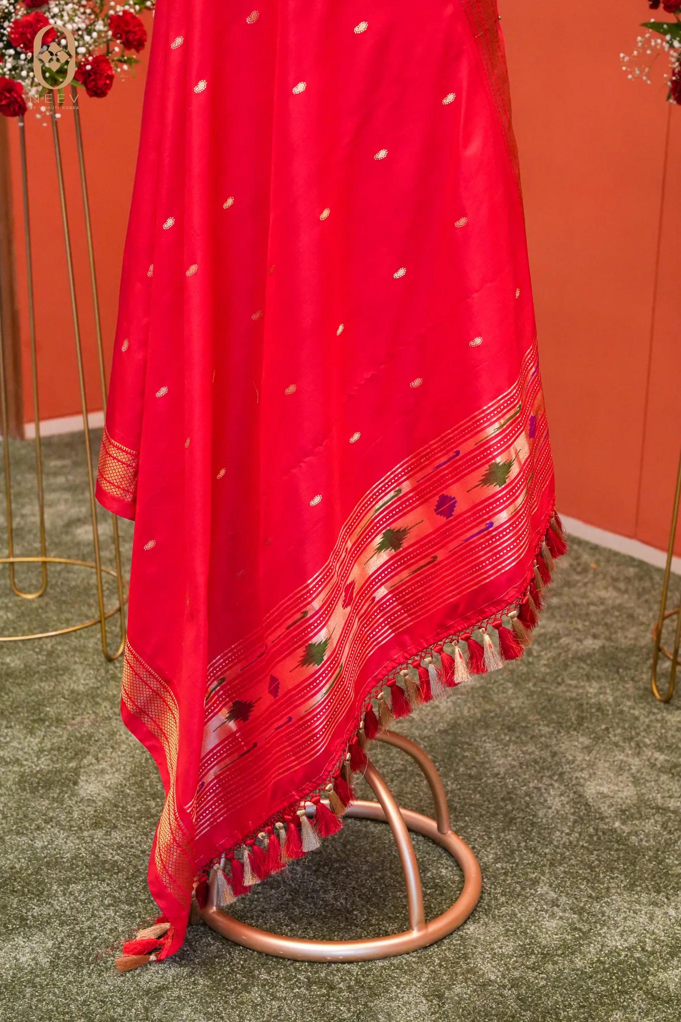 Paithani Katan Silk Dupatta