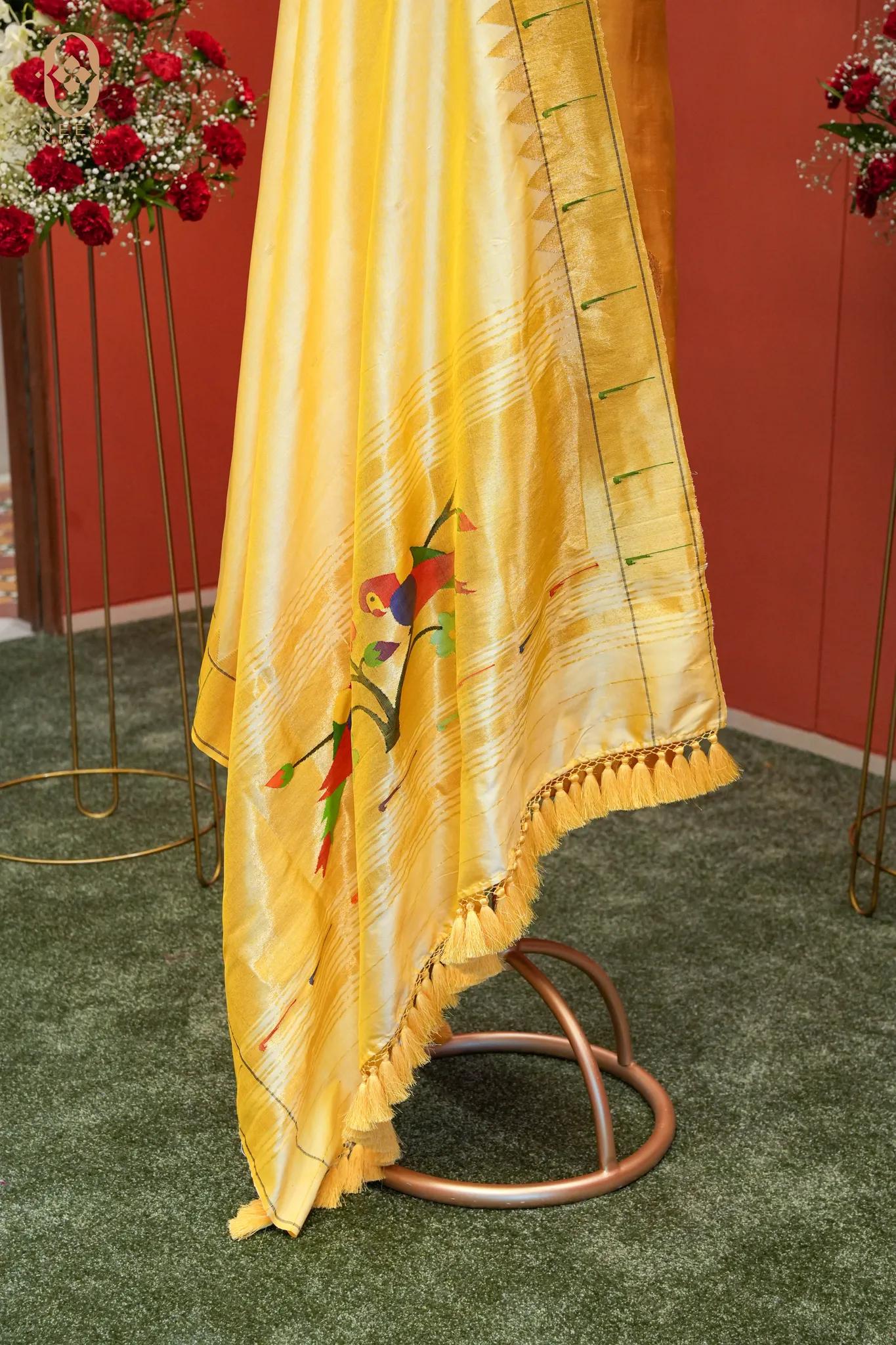 Katan Silk Paithani Suit Set